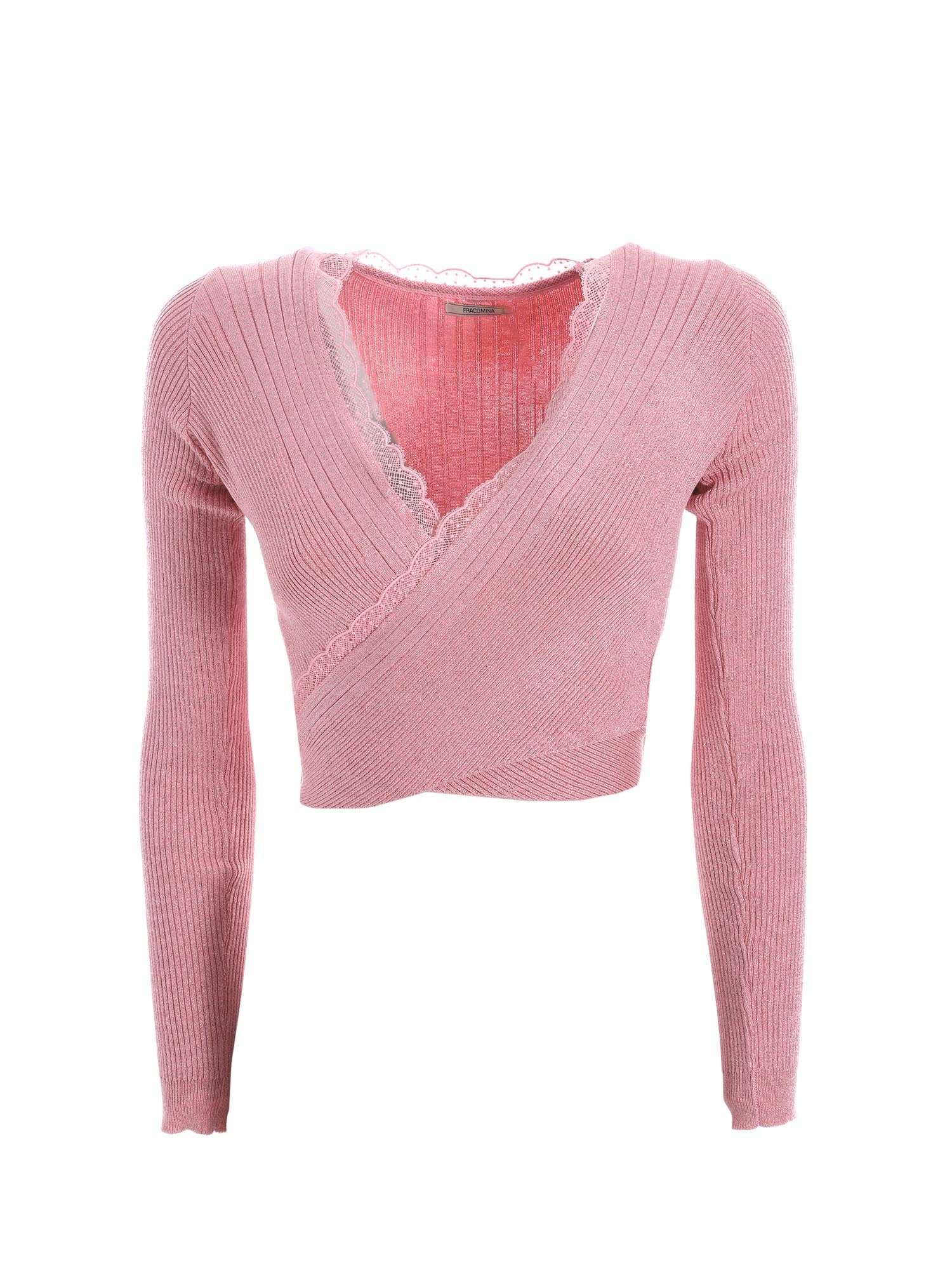 Cardigan Rosa Fracomina