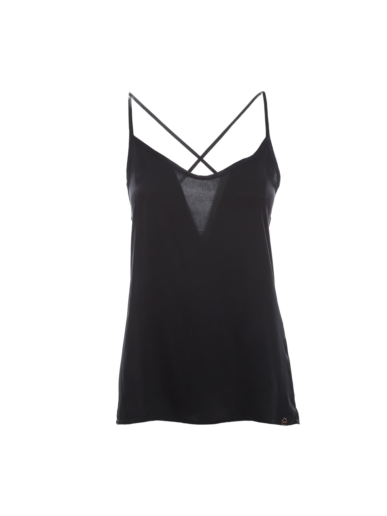 Top e canotte Nero Fracomina