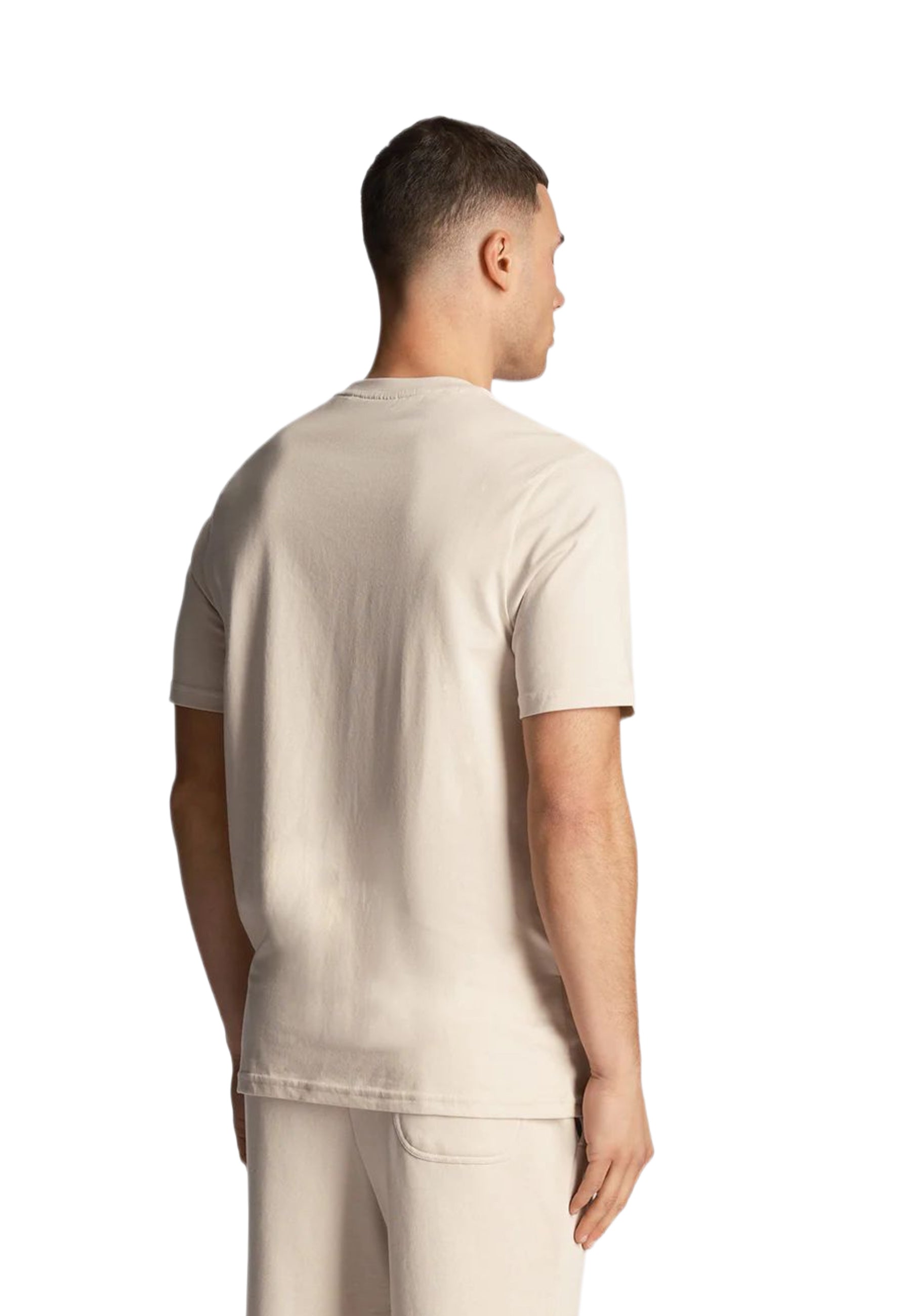 T-shirt Avorio Lyle & Scott