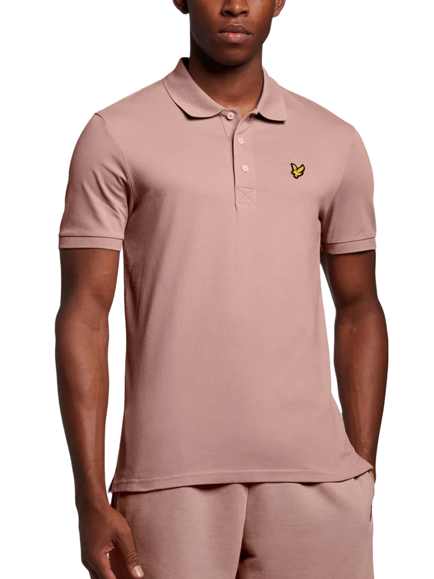 Polo Rosa Nero Lyle & Scott