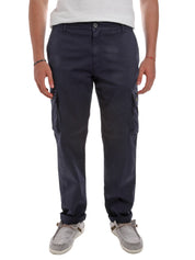 Pantaloni Blu Lyle & Scott