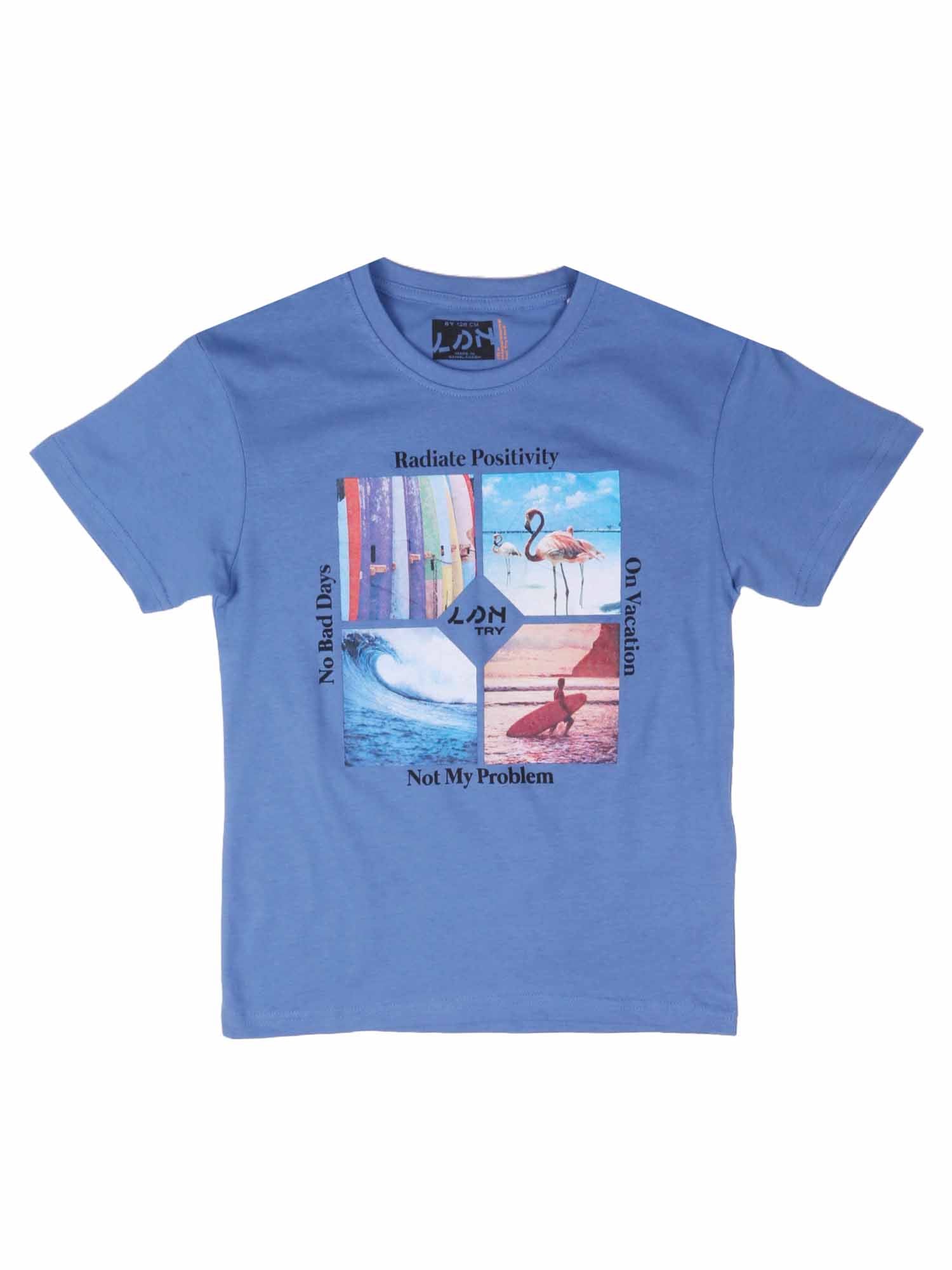 T-shirt Blu Losan