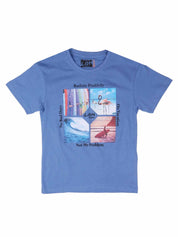 T-shirt Blu Losan
