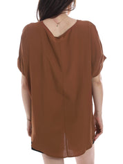 Bluse Marrone Take Two