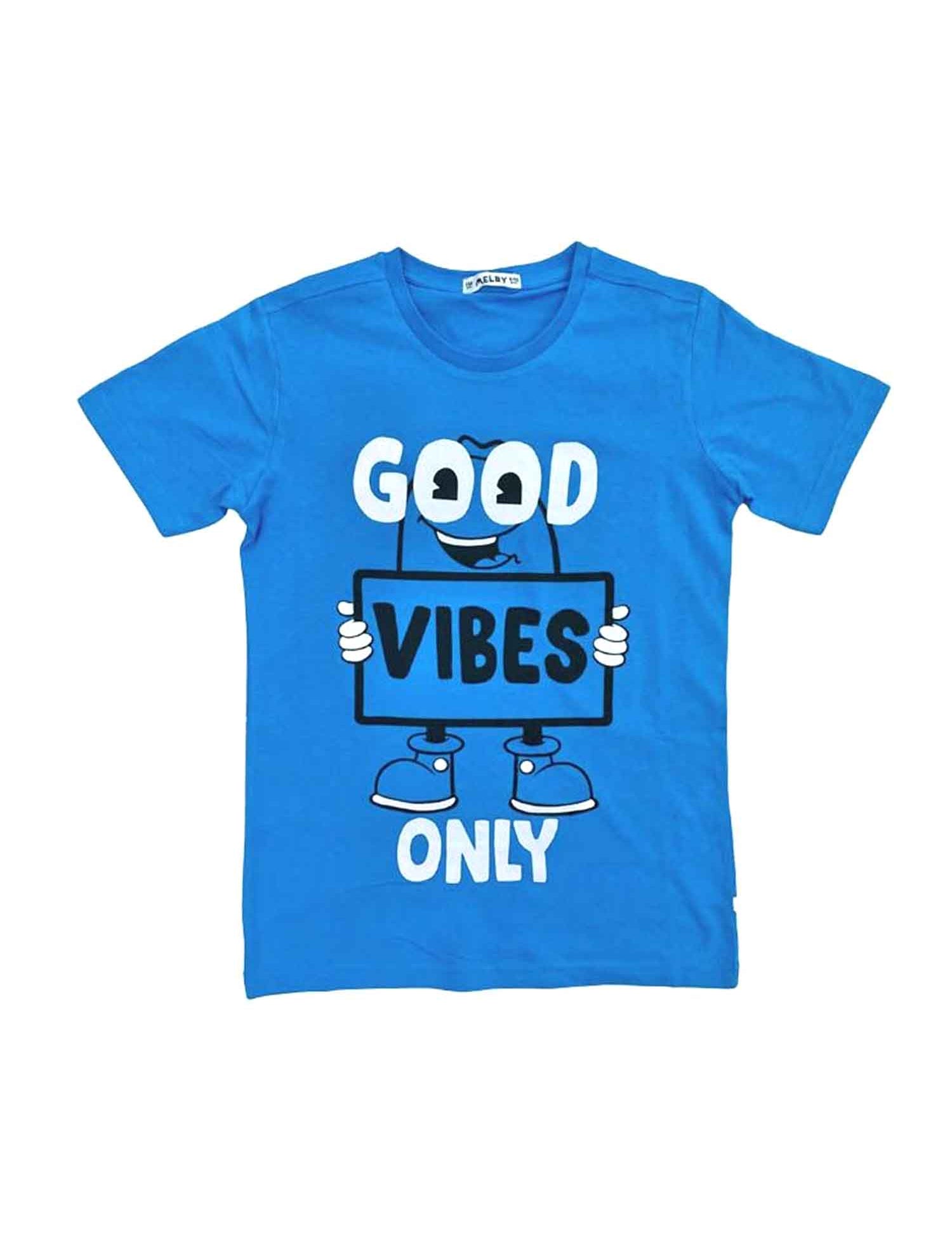 T-shirt Blu Chiaro Melby