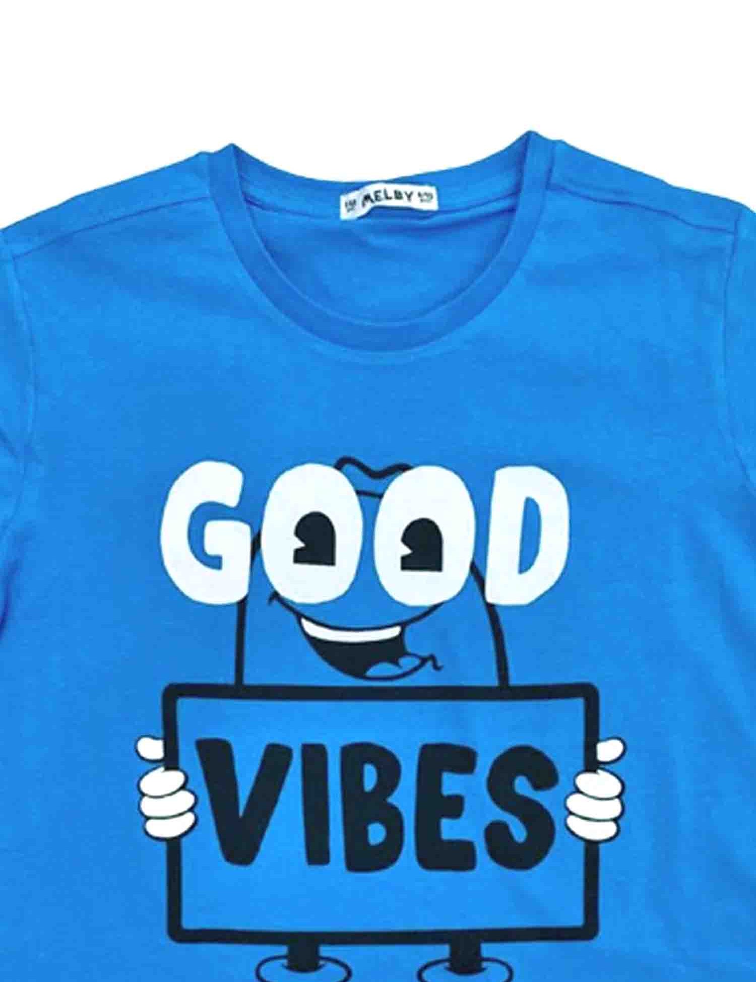 T-shirt Blu Chiaro Melby
