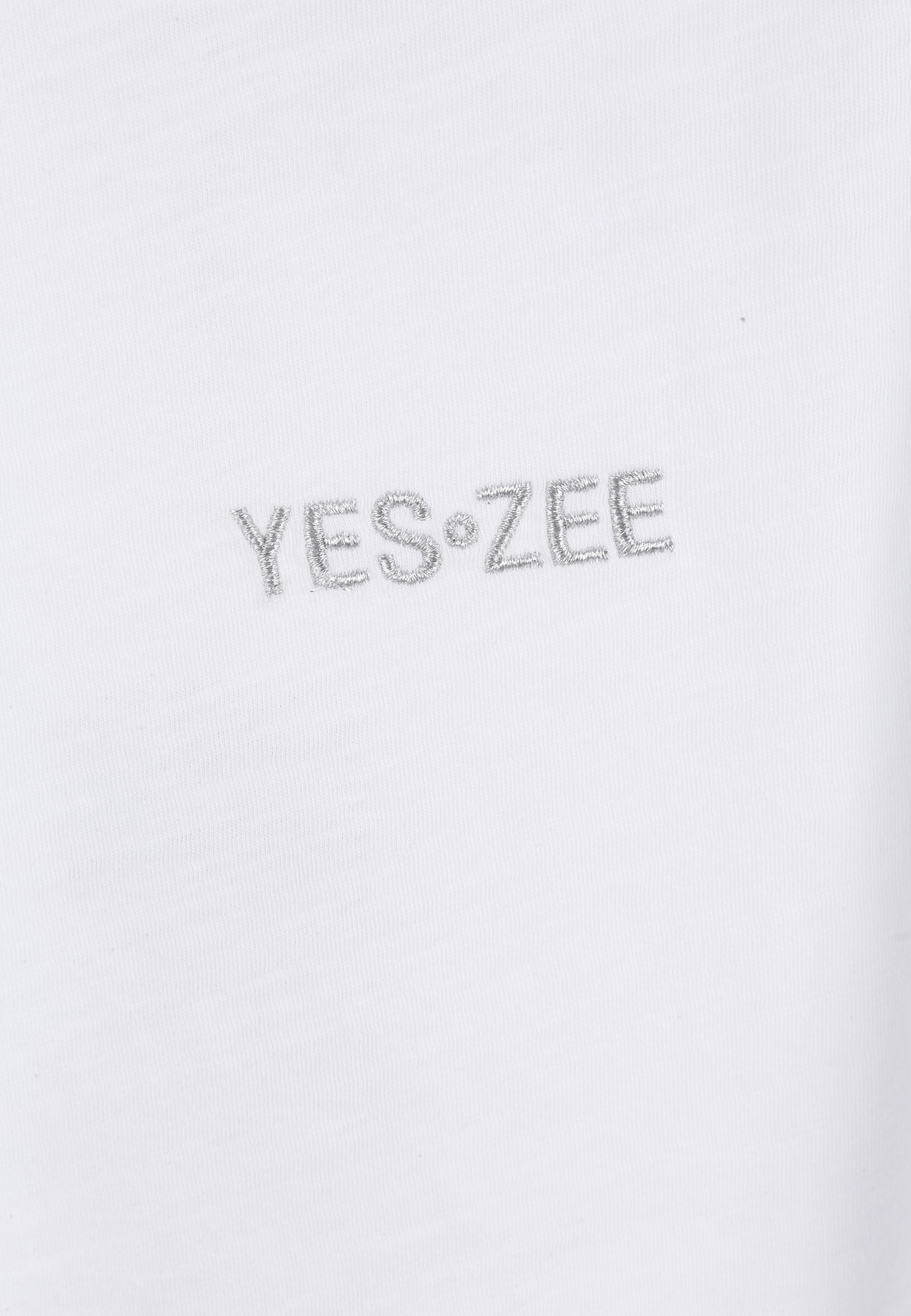 T-shirt Bianco Yes-zee