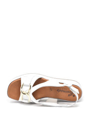 Sandali zeppa Bianco Susimoda