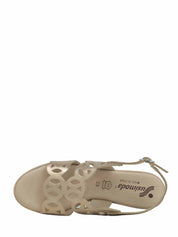 Sandali zeppa Bronzo Susimoda