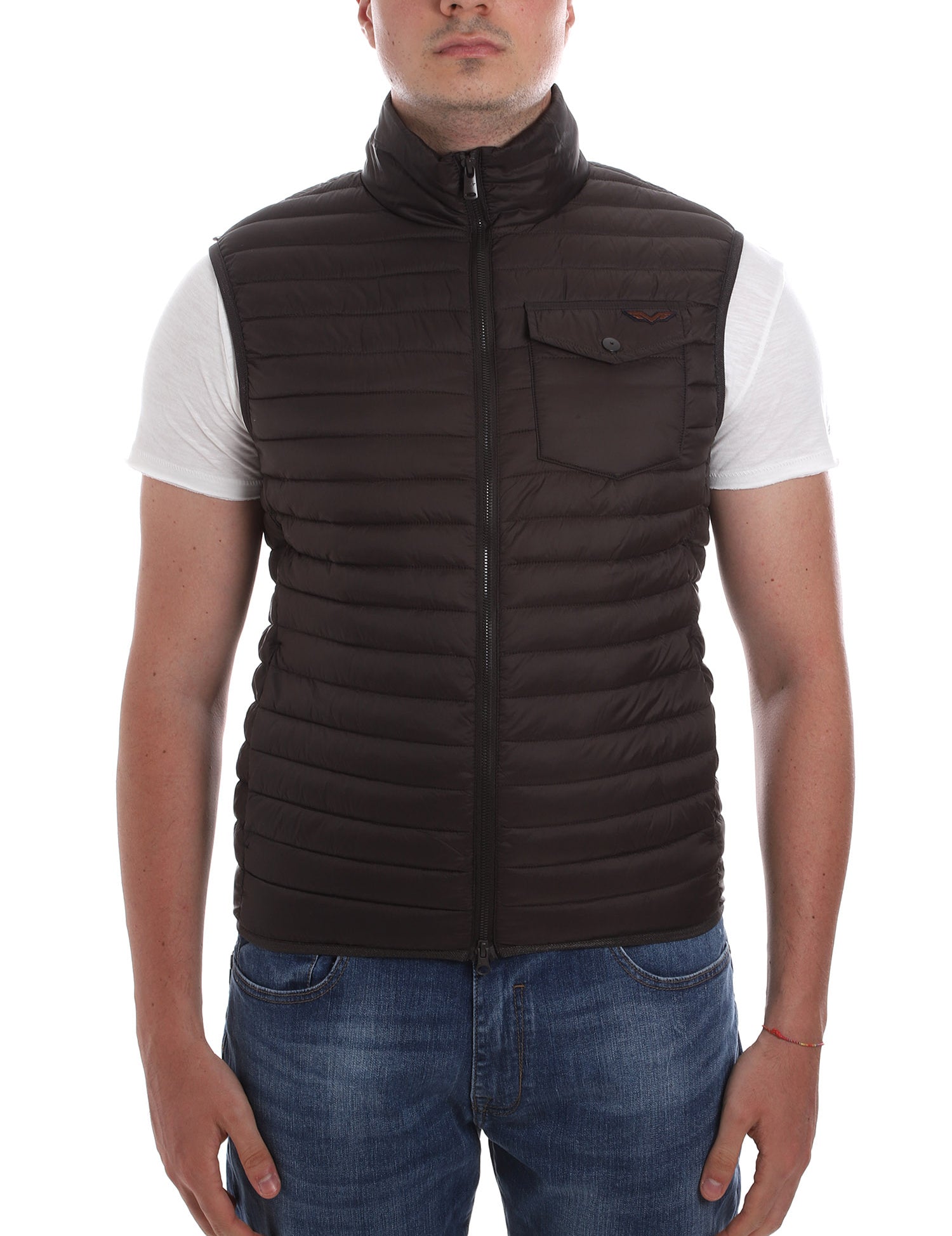 Gilet Marrone Armata Di Mare