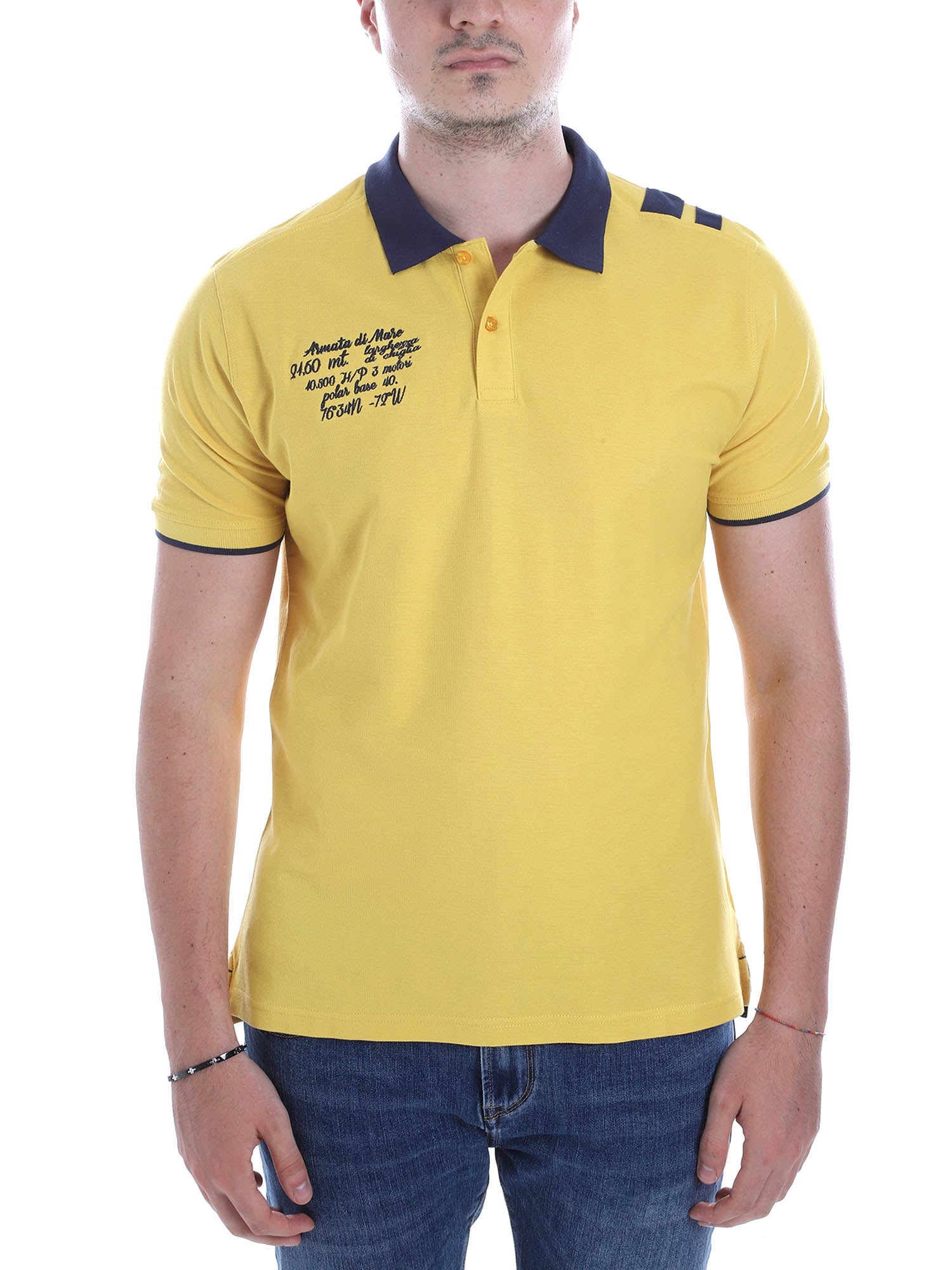 Polo Giallo Armata Di Mare