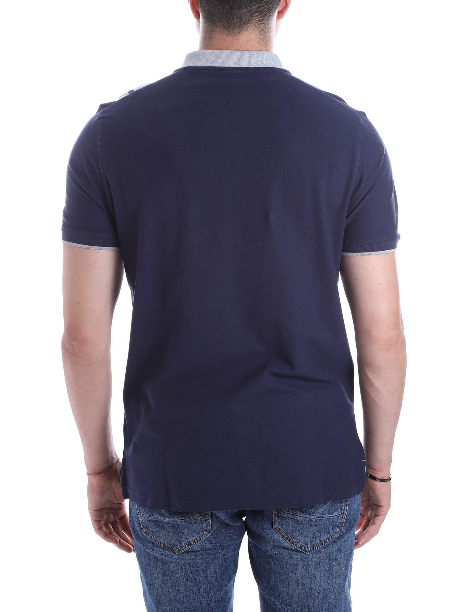 Polo Blu Scuro Armata Di Mare