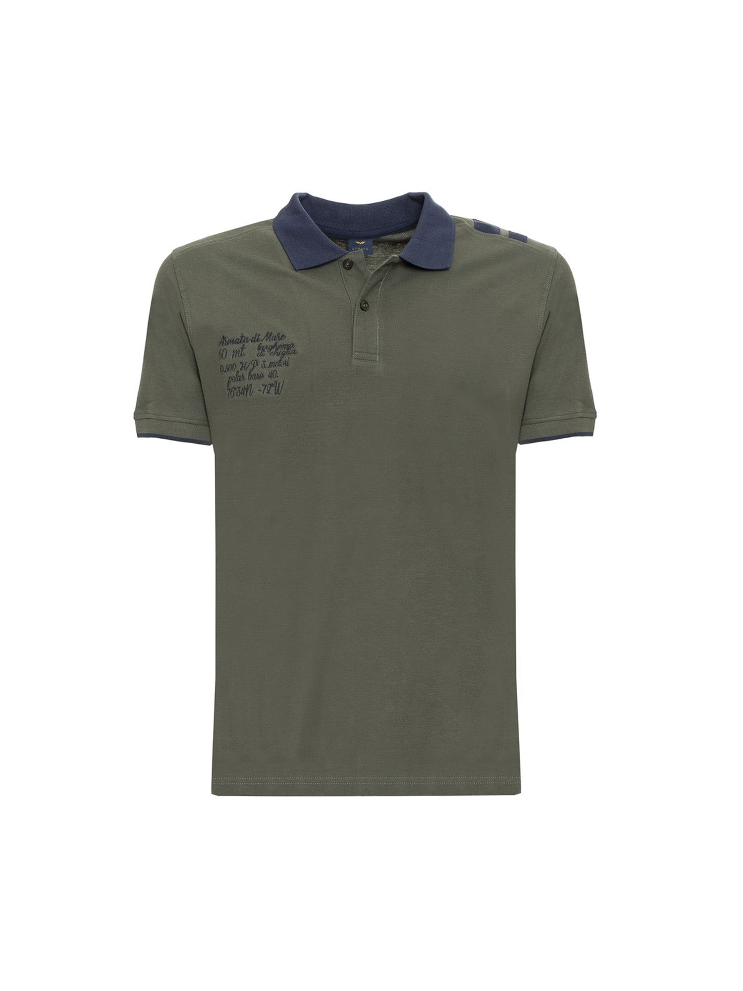 Polo Verde Armata Di Mare
