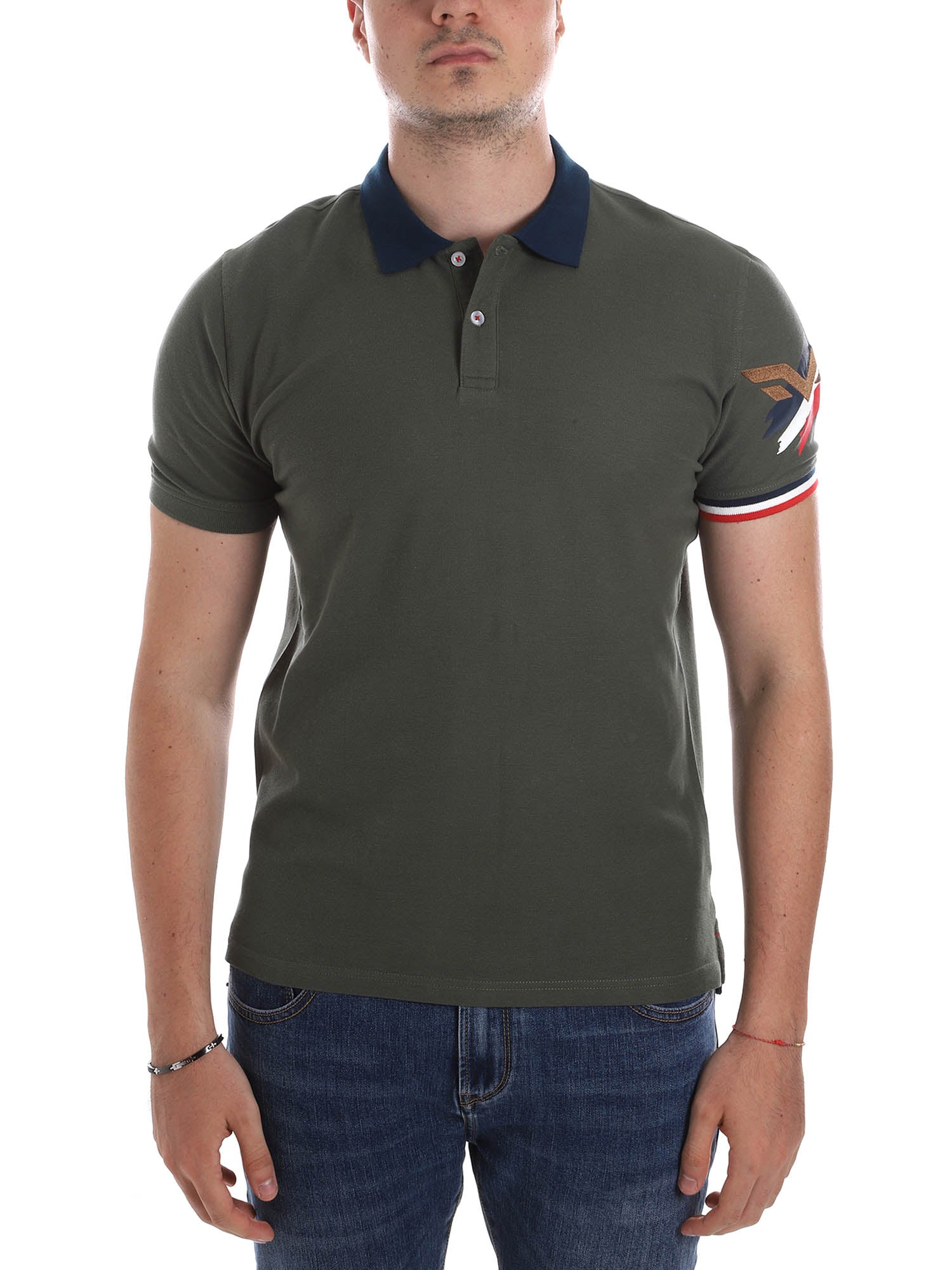 Polo Verde Armata Di Mare