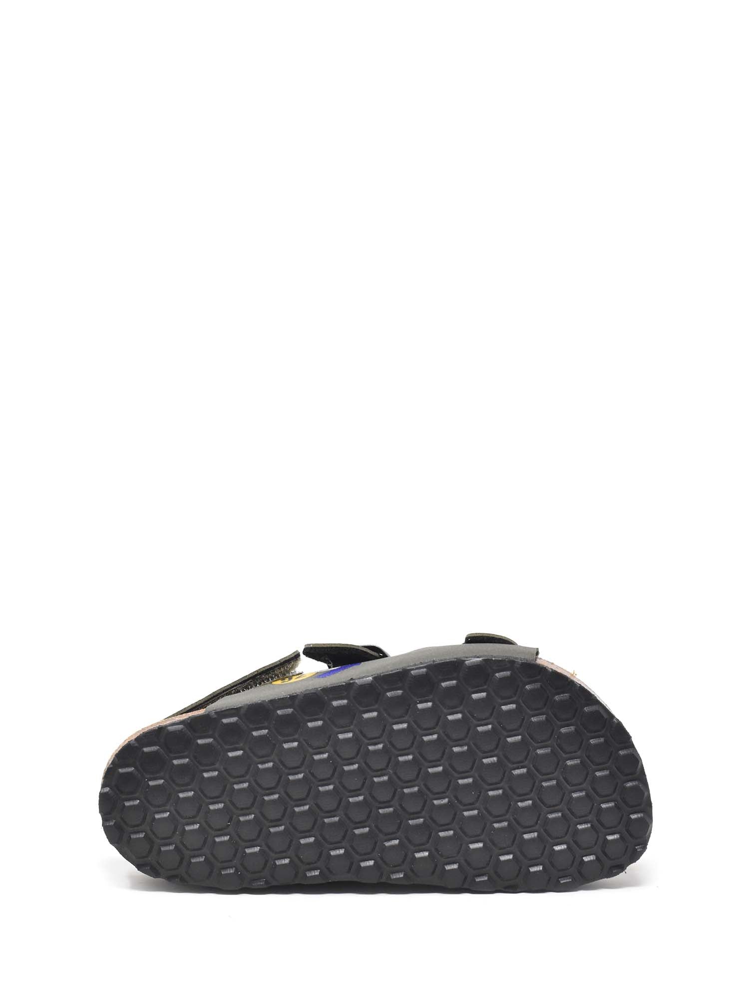 Sandali con strappi Verde Lumberjack