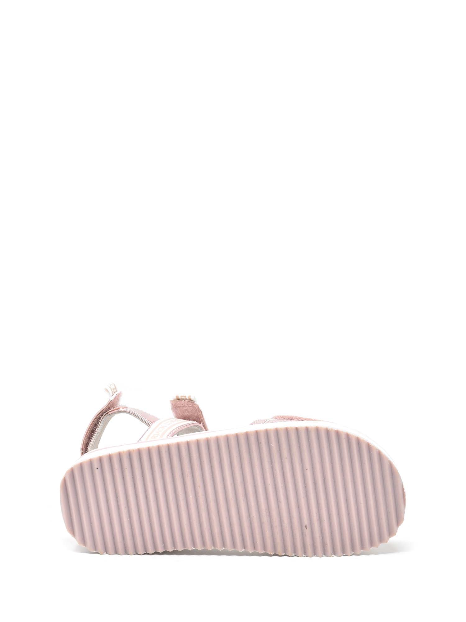 Sandali con strappi Rosa Lumberjack