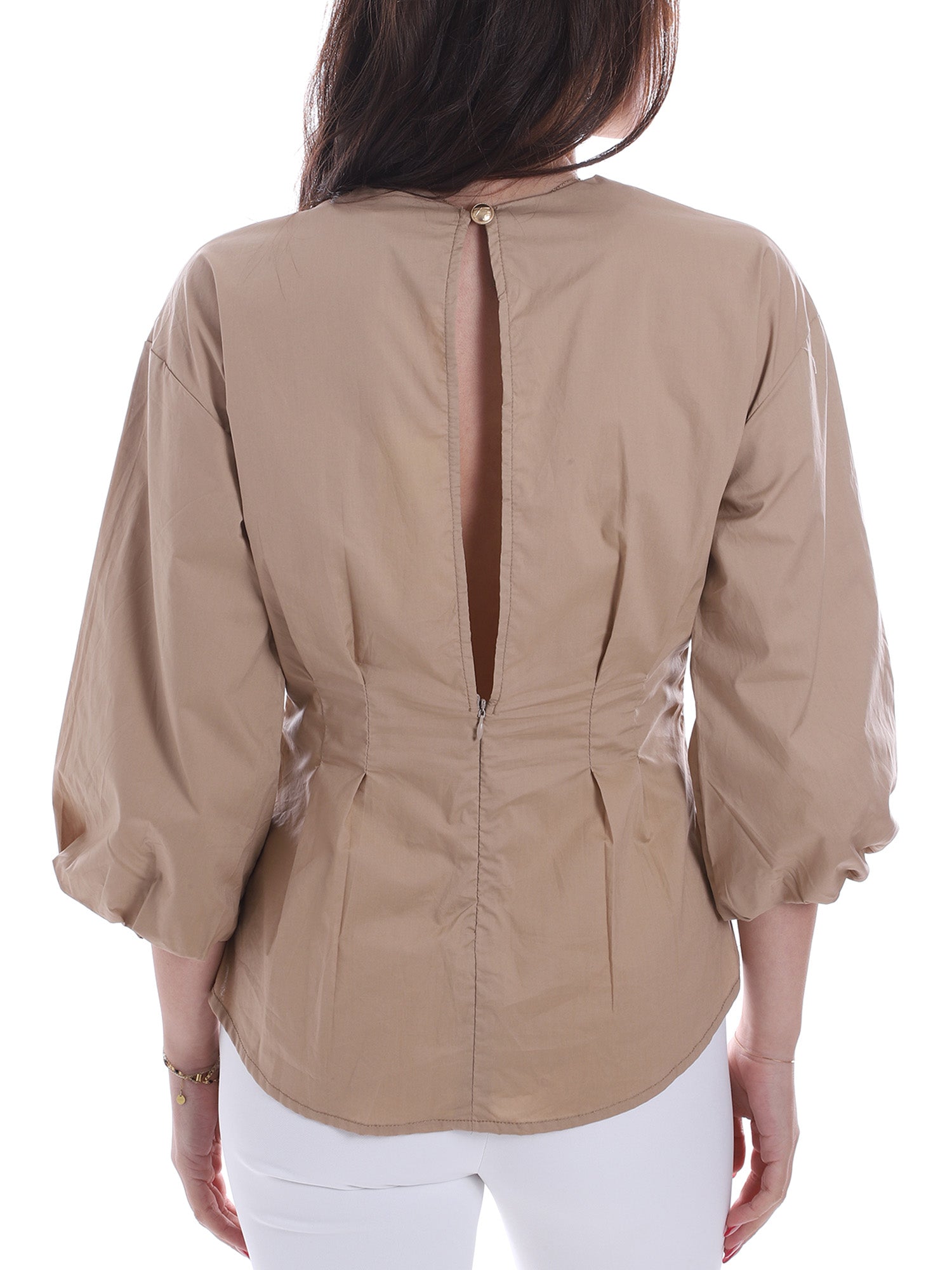 Bluse Beige Yes-zee