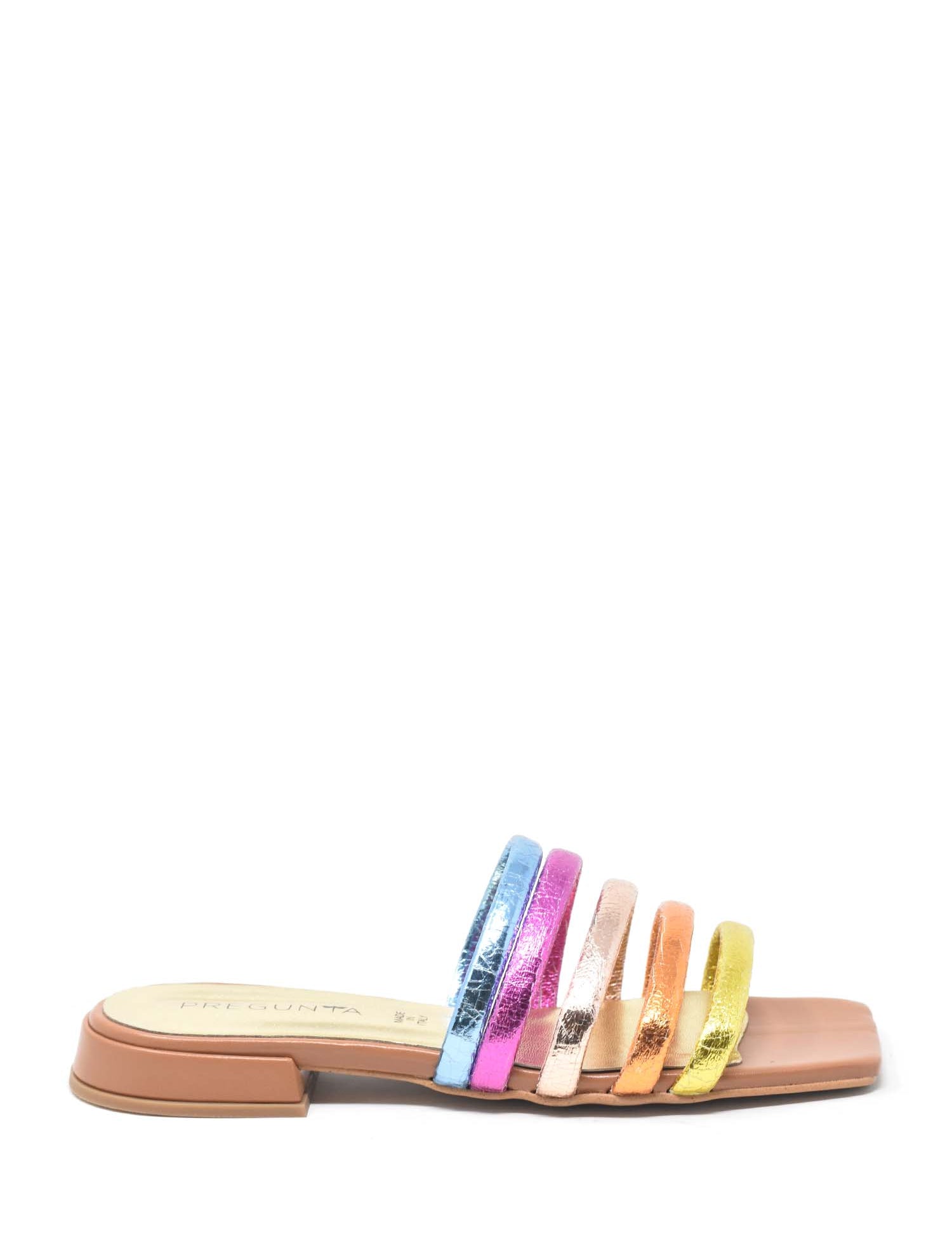 Sandali Multicolor Pregunta
