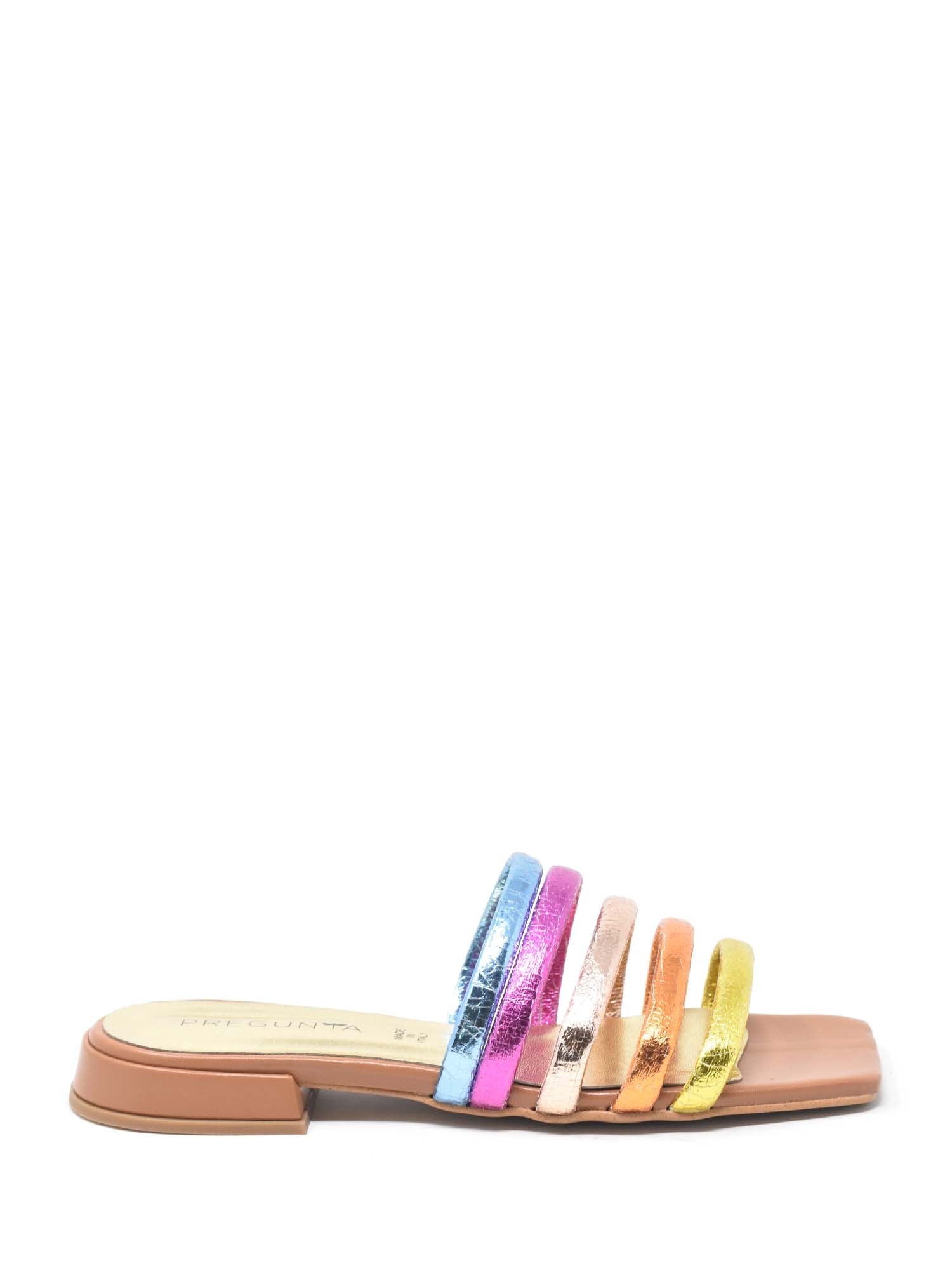 Sandali Multicolor Pregunta