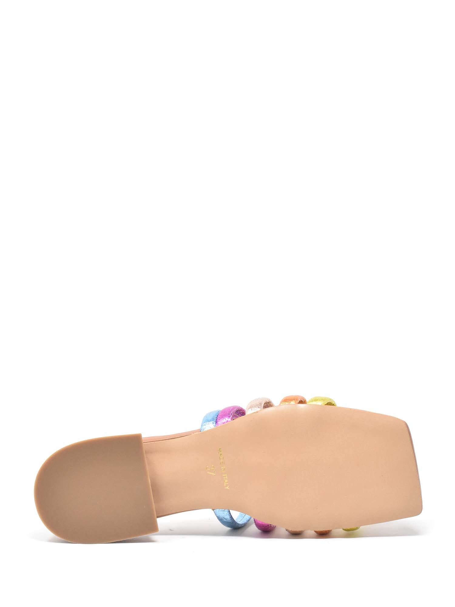 Sandali Multicolor Pregunta