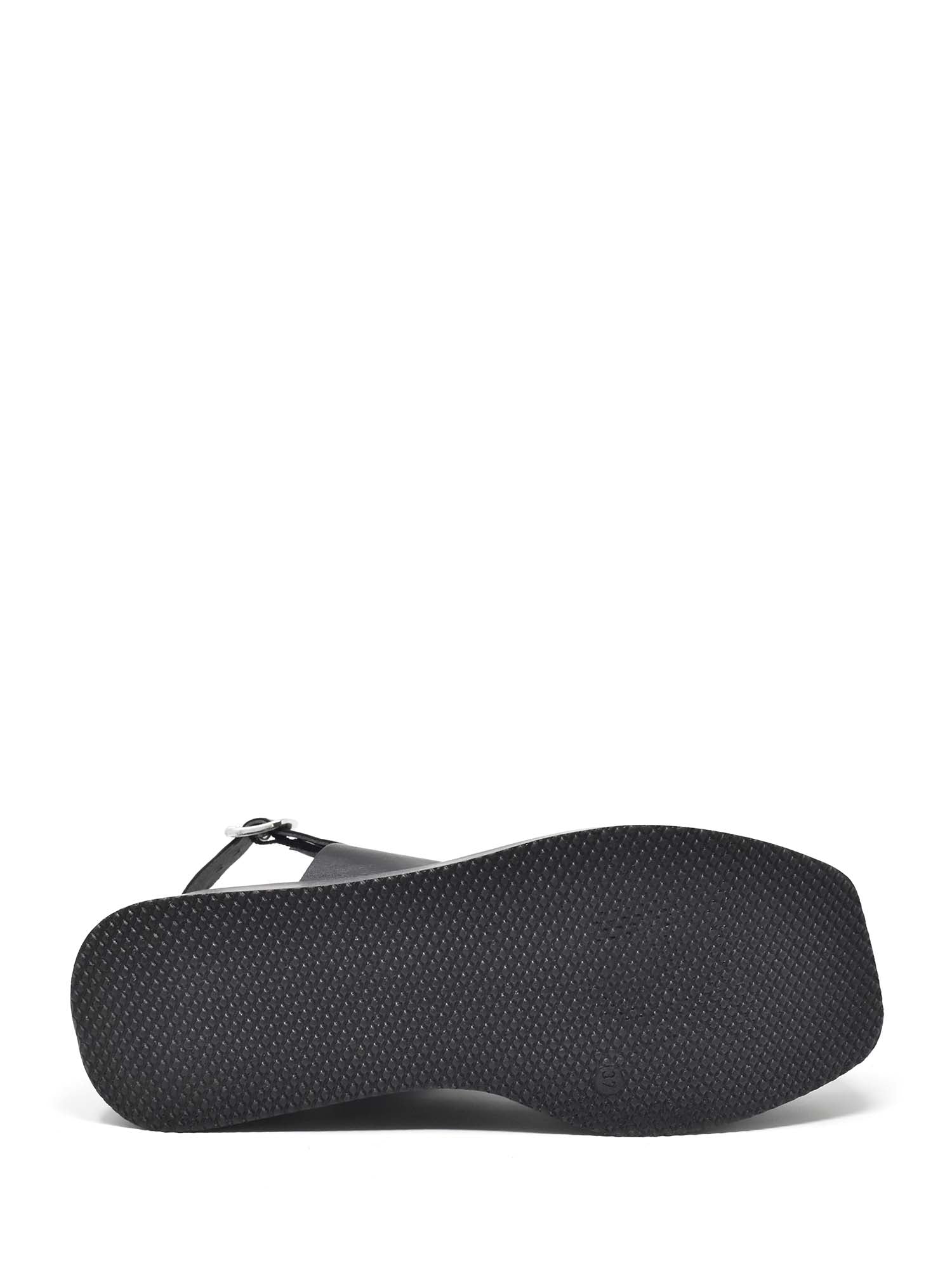 Sandali zeppa Nero Cinzia Soft