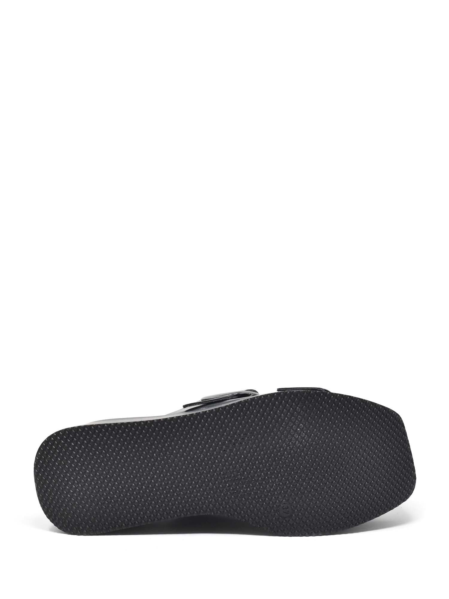 Sandali zeppa Nero Cinzia Soft