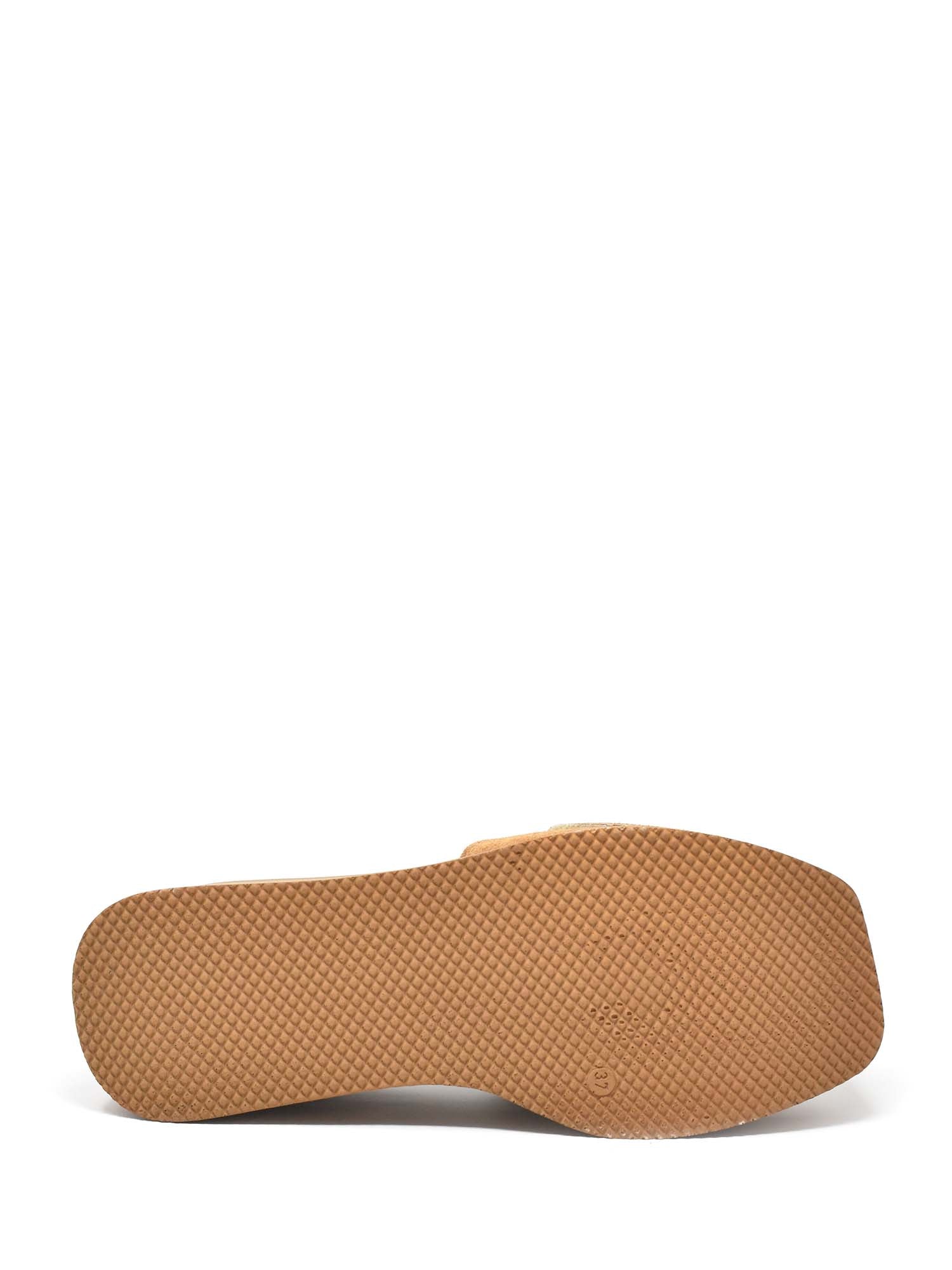 Sandali zeppa Marrone Cinzia Soft