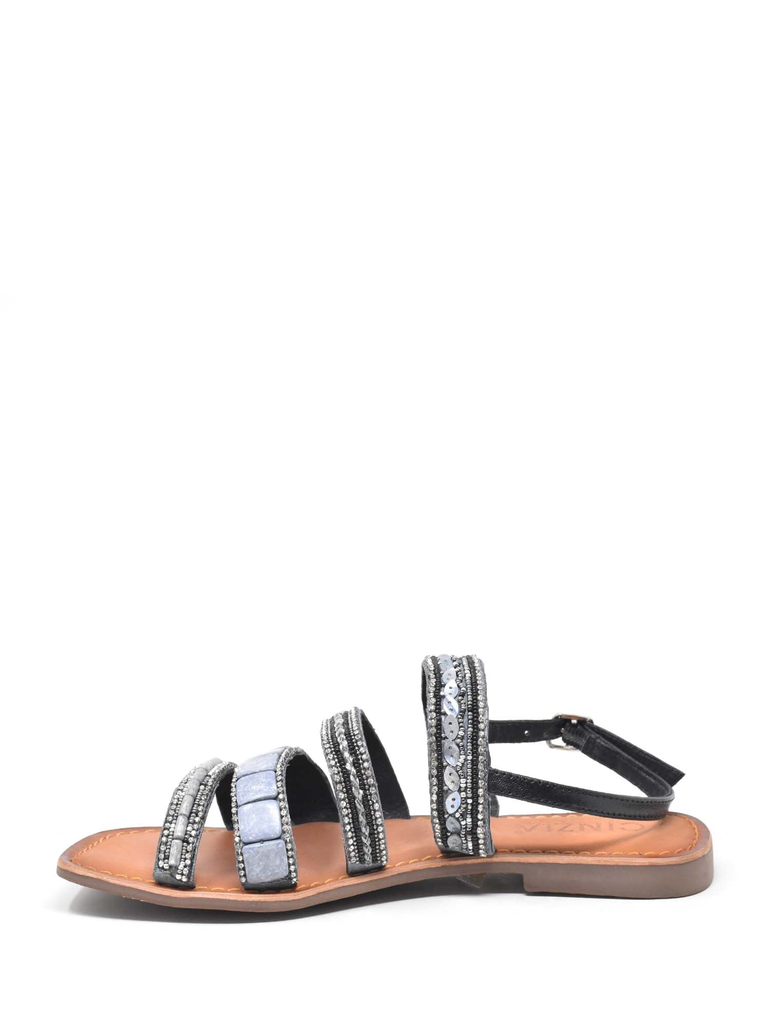 Sandali Nero Cinzia Soft