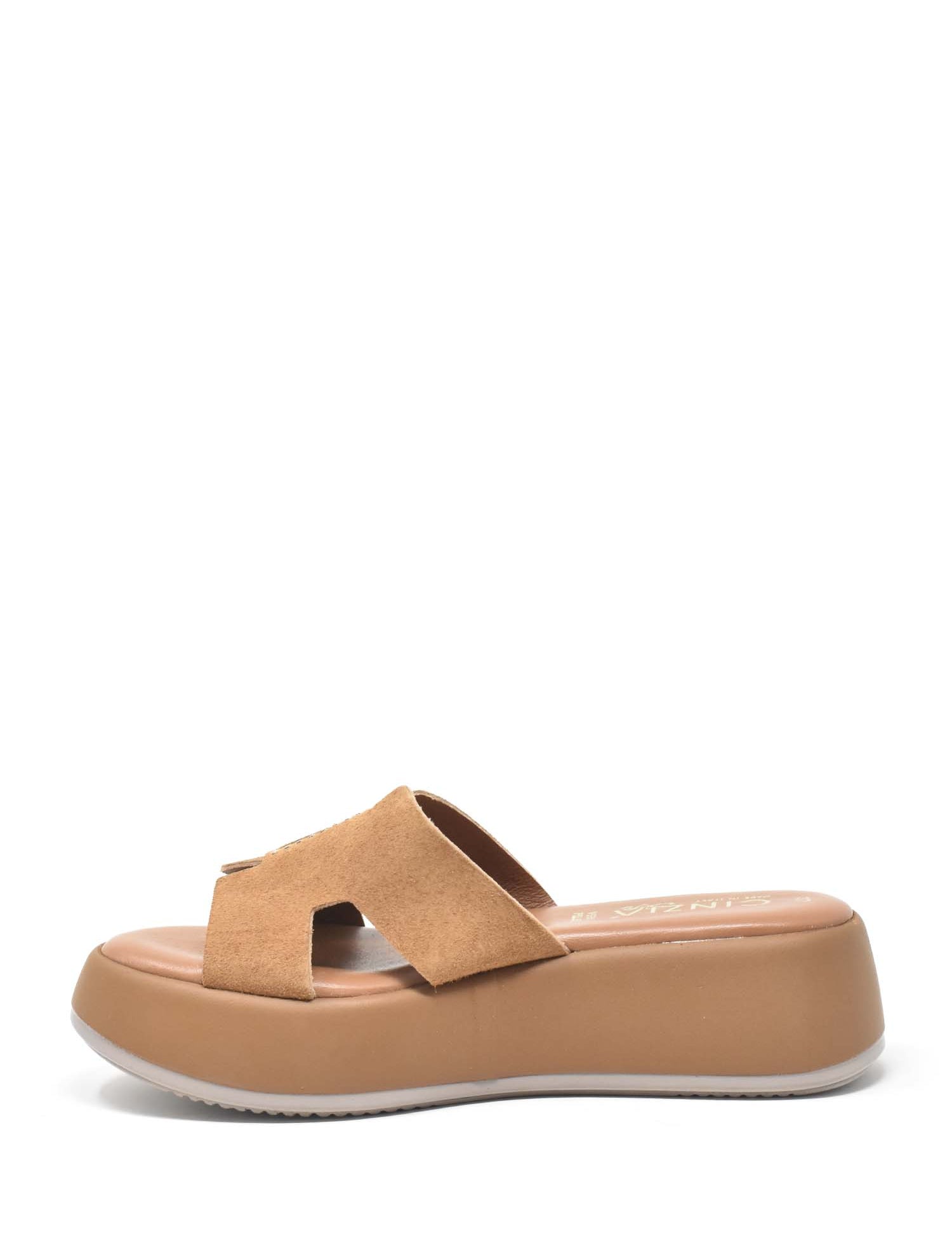 Sandali zeppa Marrone Cinzia Soft