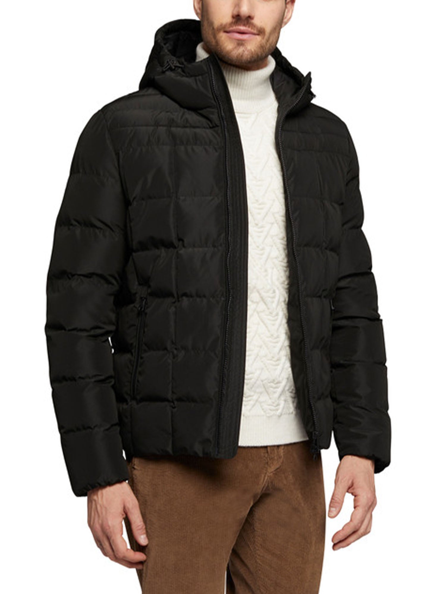 Piumini Nero Geox