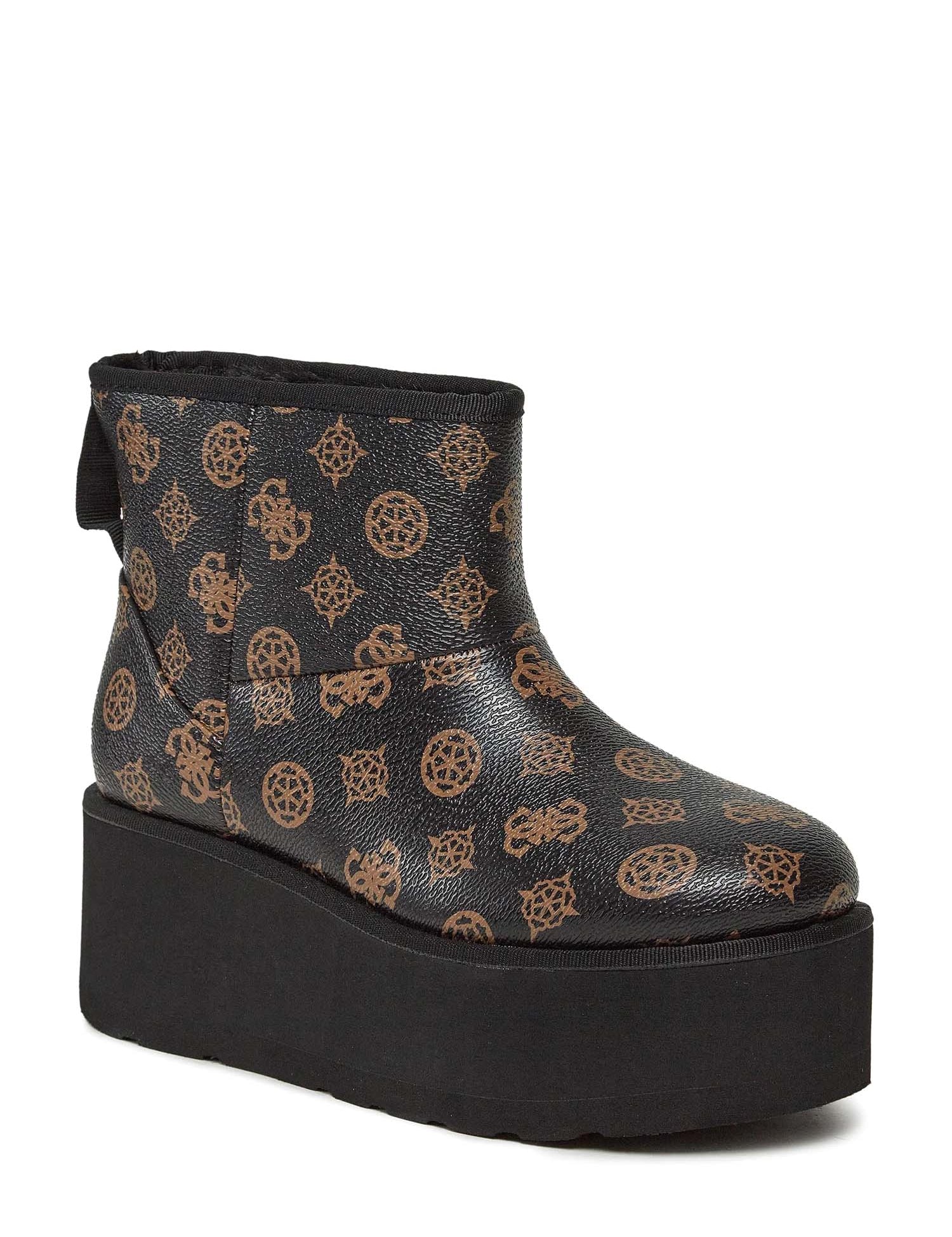 Stivaletti Nero E Marrone Guess