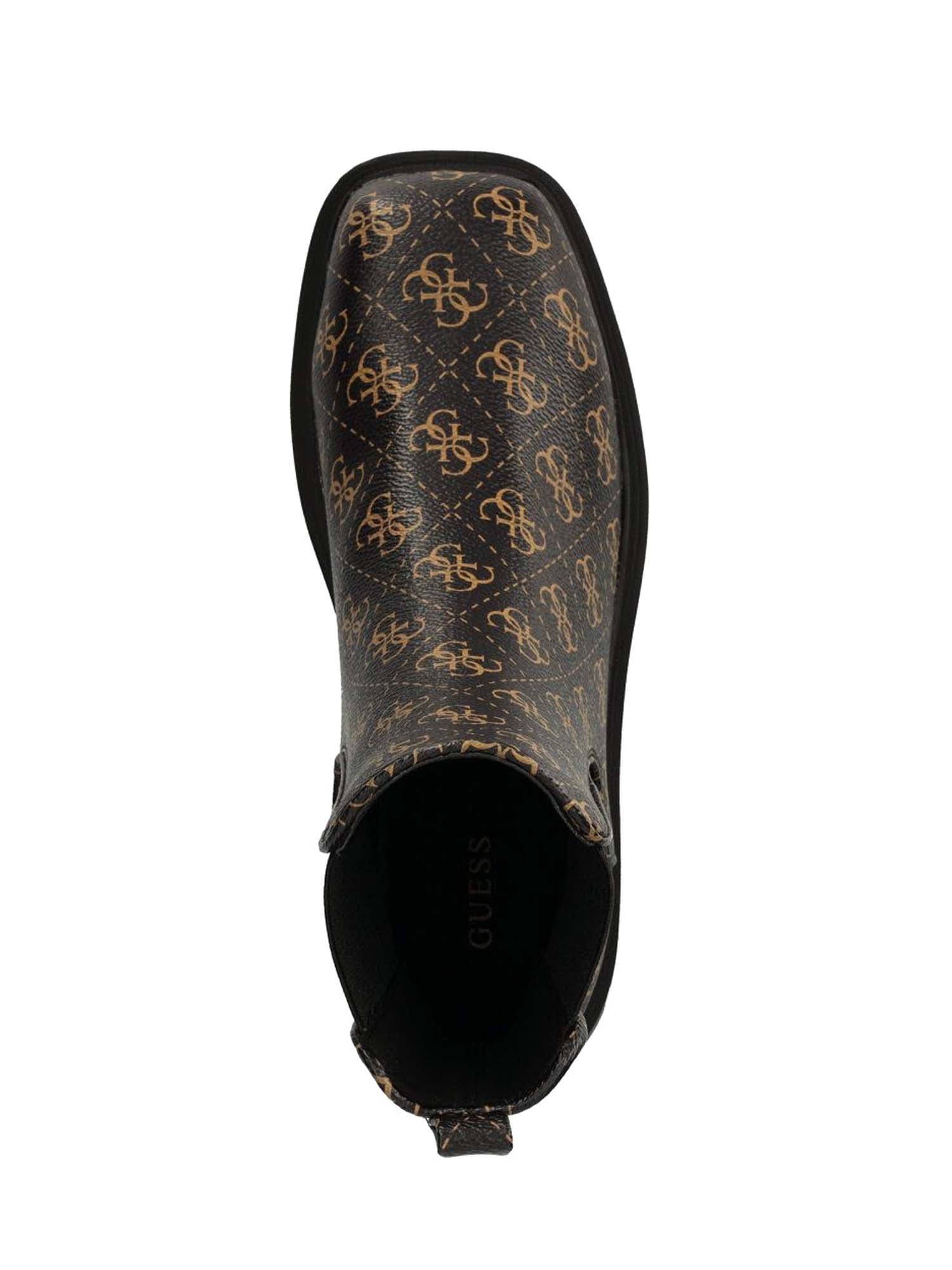 Stivaletti Nero E Marrone Guess