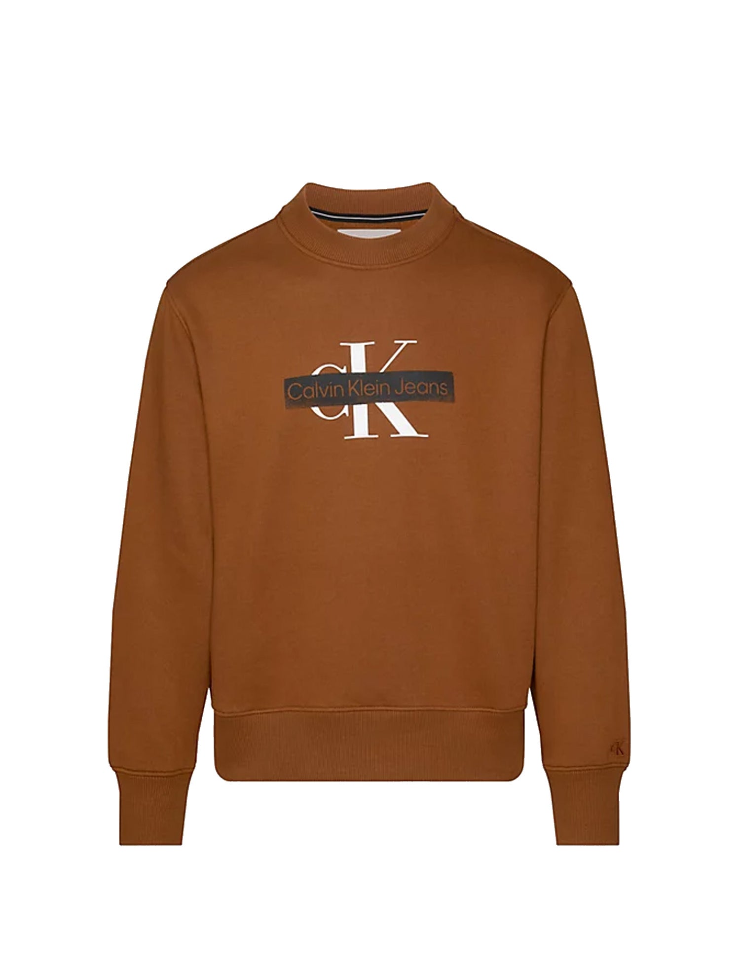 Felpe Marrone Calvin Klein Jeans