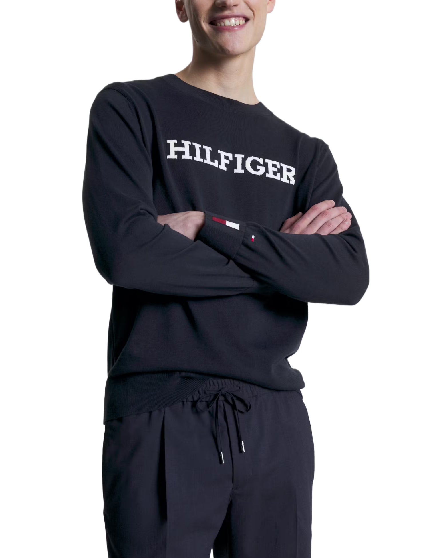 Maglioncini Blu Tommy Hilfiger