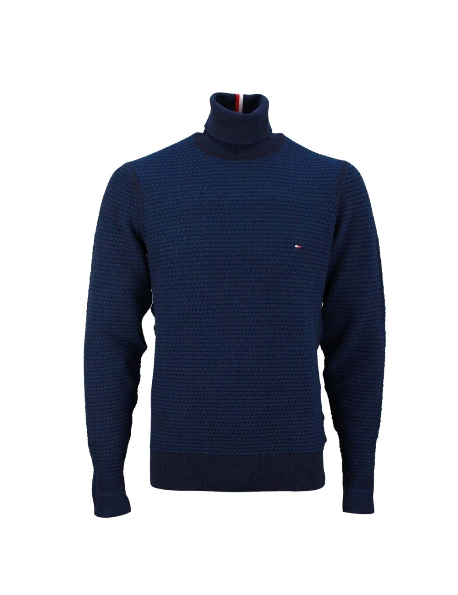 Maglie a collo alto Blu Tommy Hilfiger