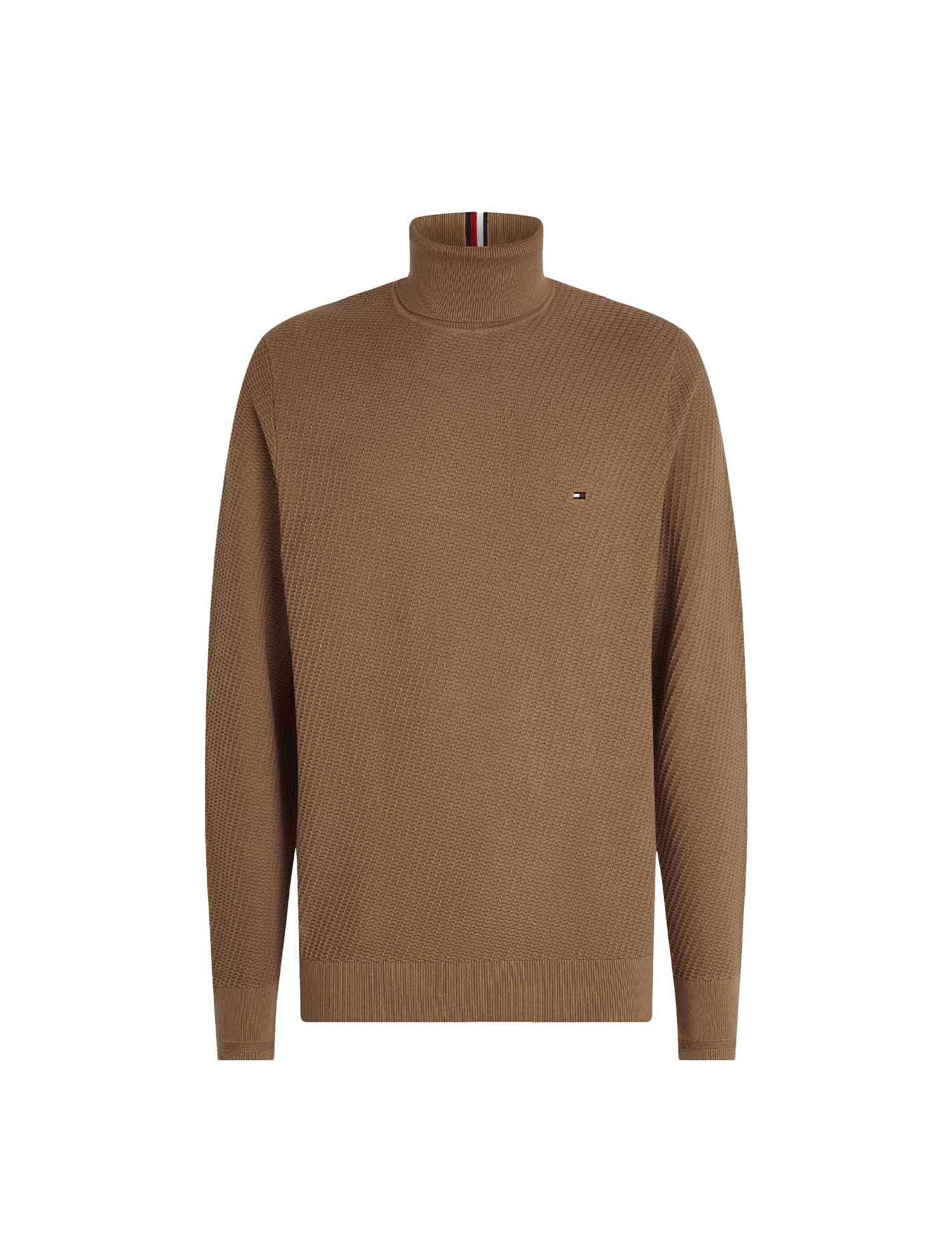 Maglie a collo alto Marrone Tommy Hilfiger