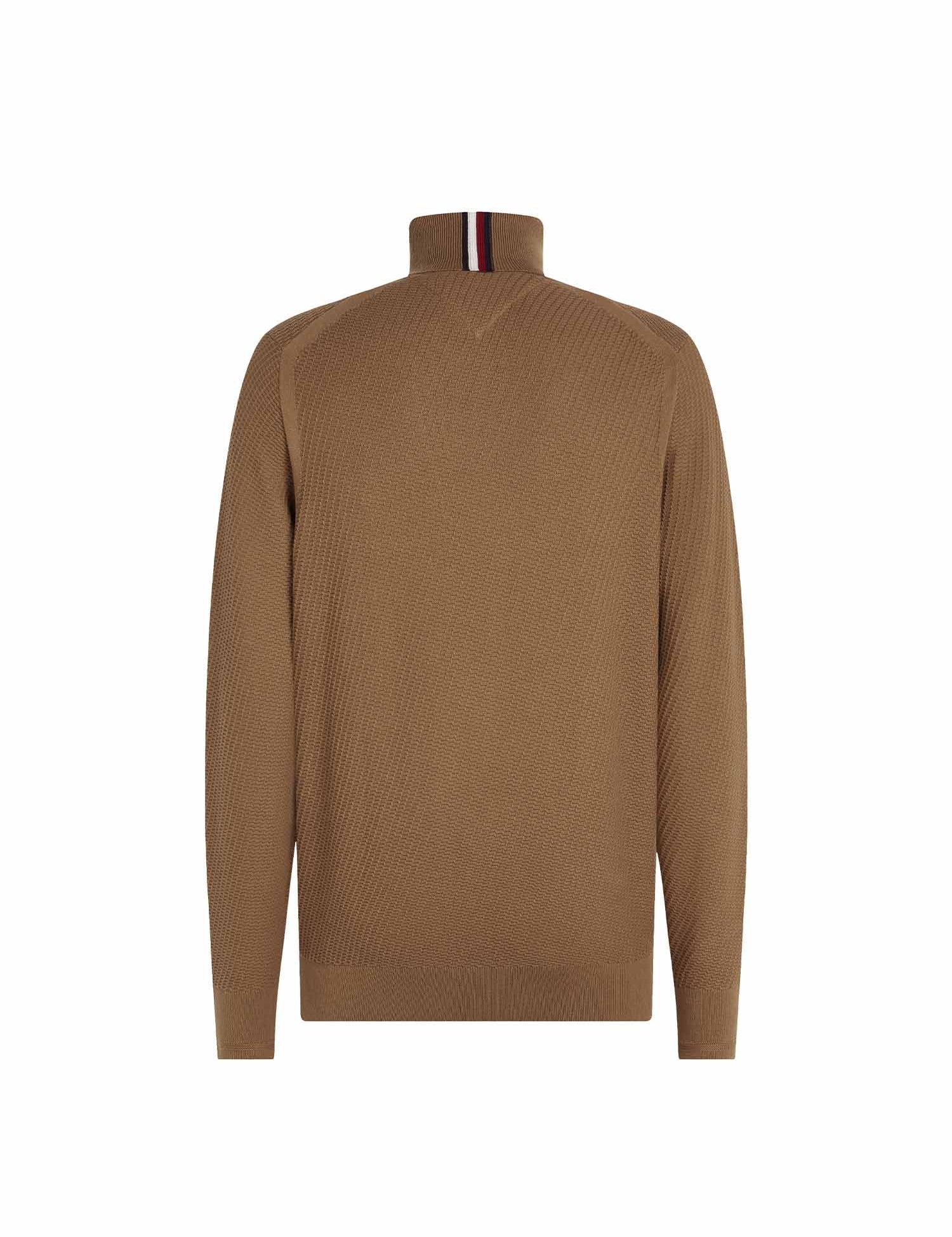 Maglie a collo alto Marrone Tommy Hilfiger