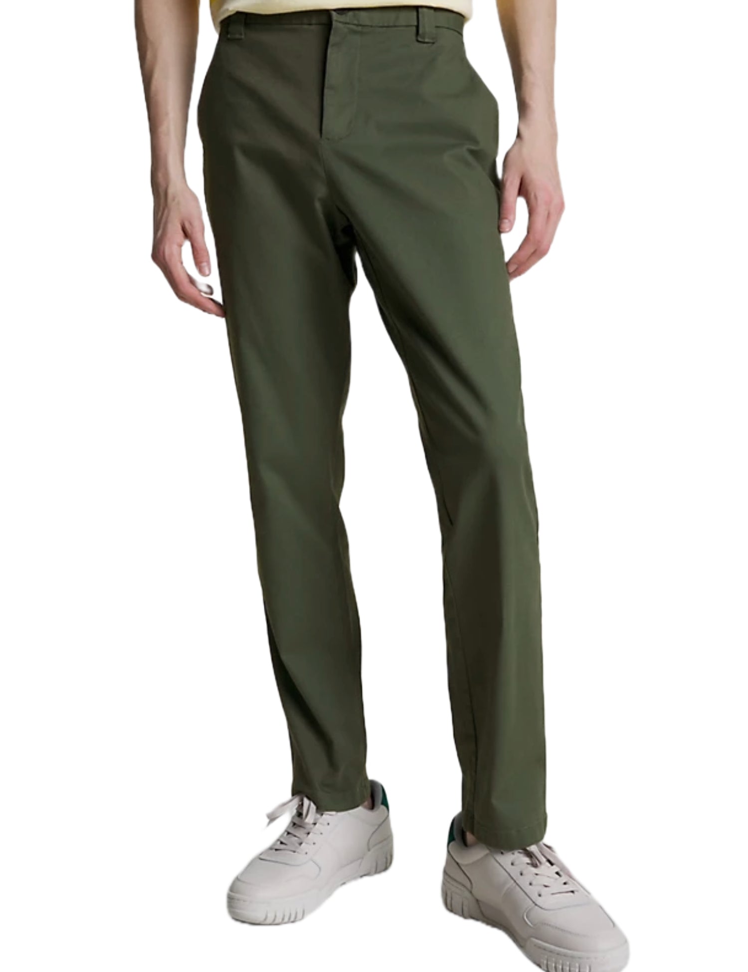 Pantaloni Verde Tommy Jeans