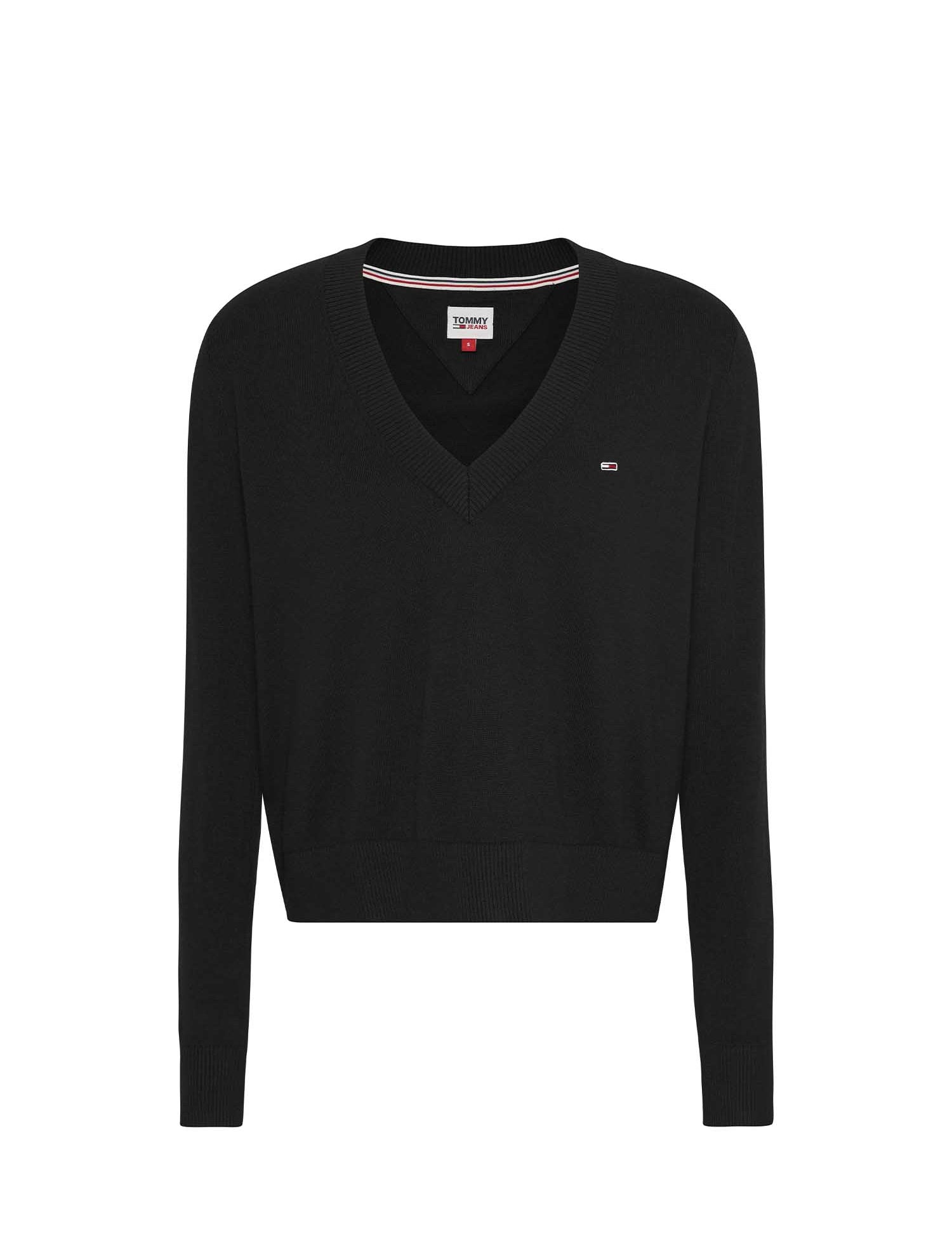 Maglioncini Nero Tommy Jeans