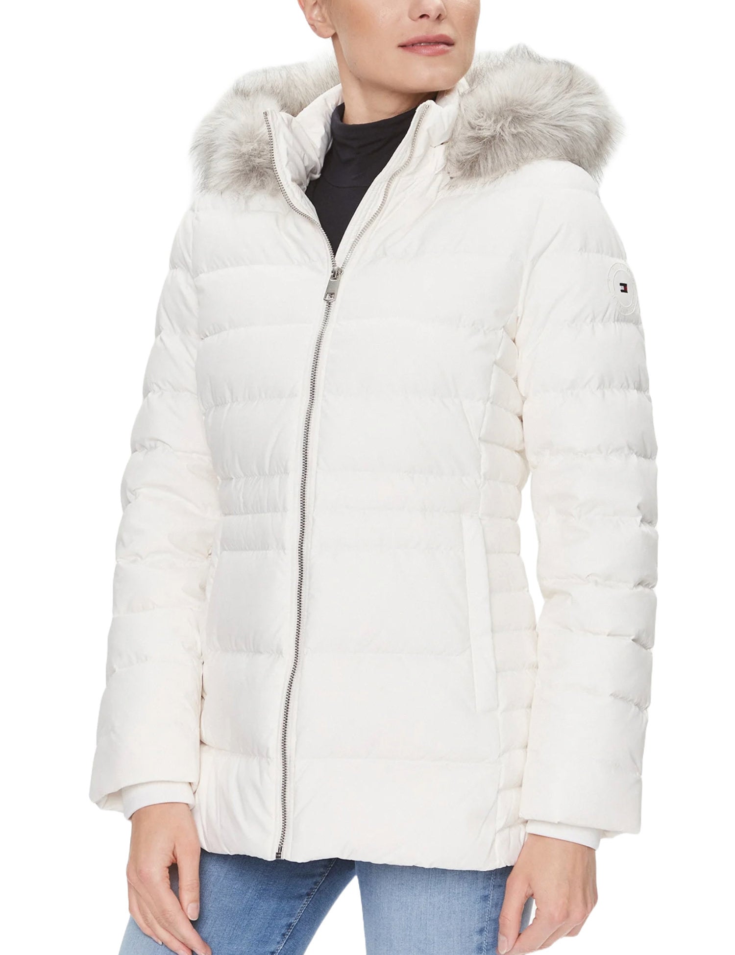 Piumini Beige Tommy Hilfiger