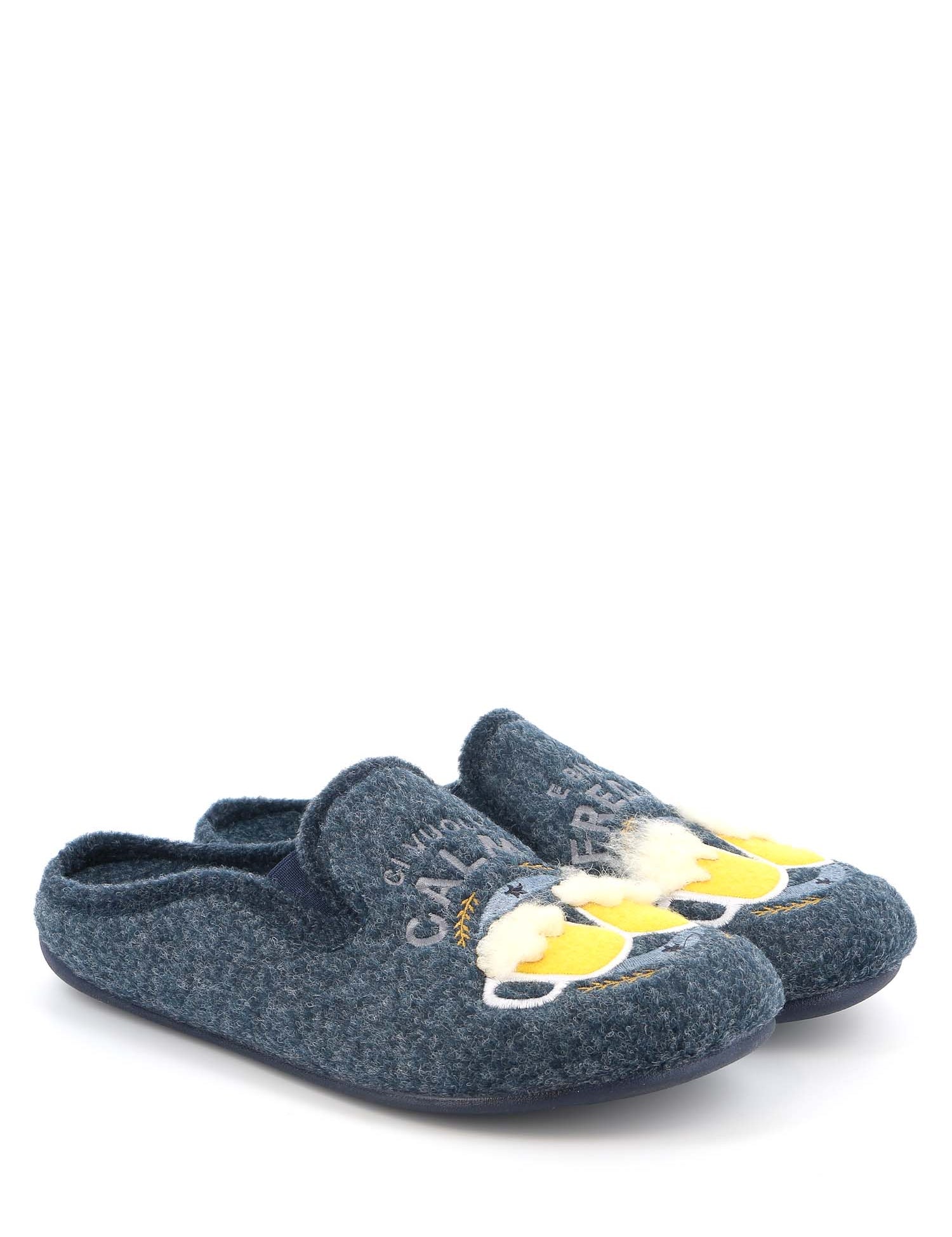 Pantofole Blu Grunland