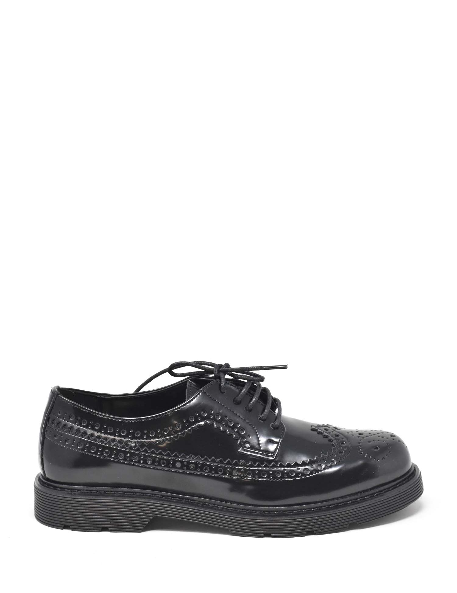Scarpe lacci Nero Grace Shoes