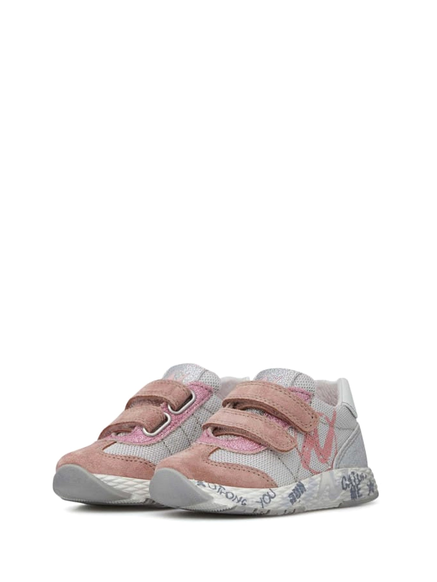 Scarpe con strappi Argentato Naturino