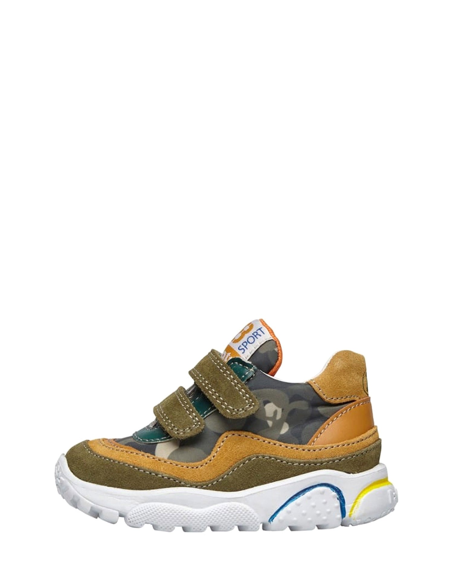 Scarpe con strappi Verde Falcotto