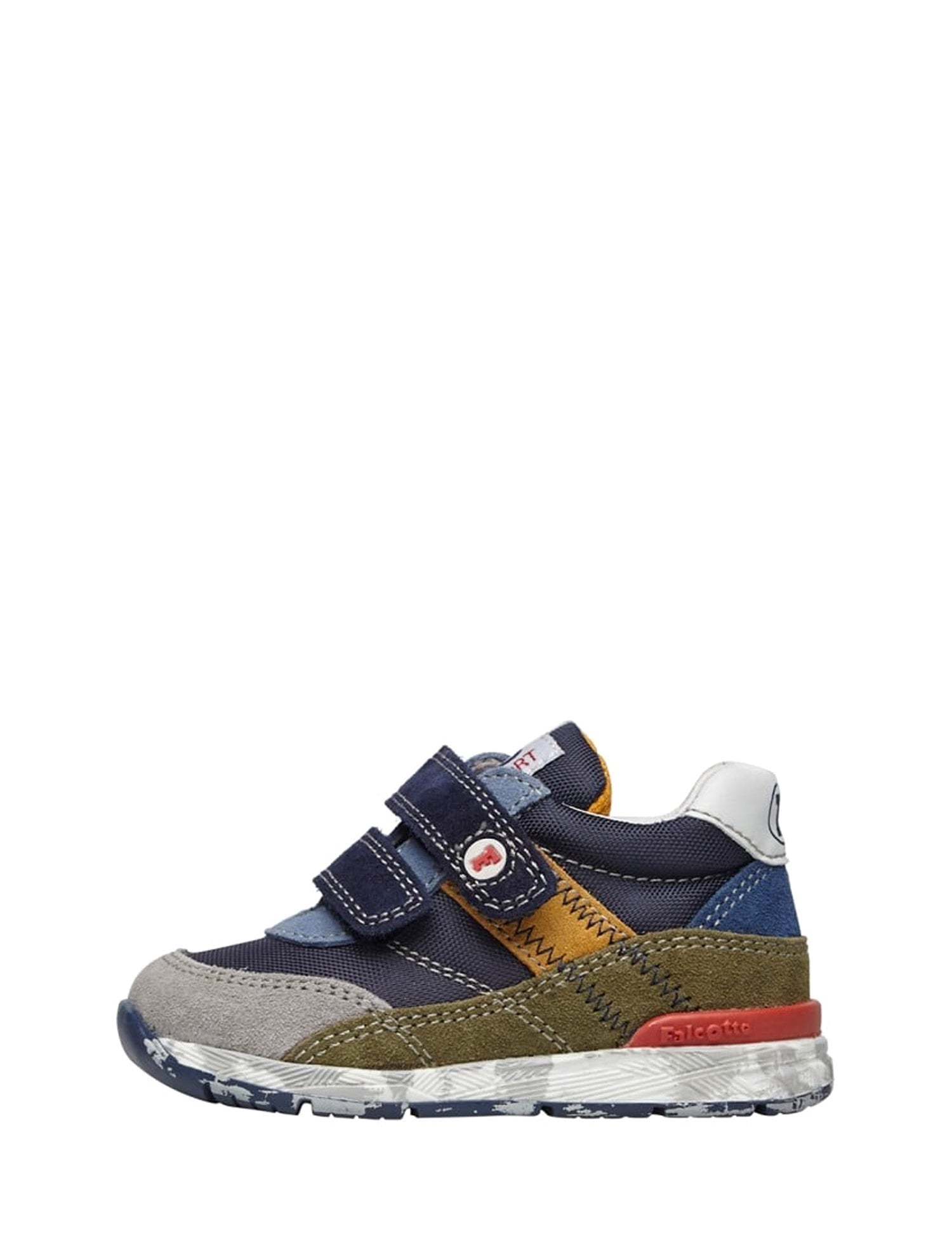 Scarpe con strappi Navy Falcotto