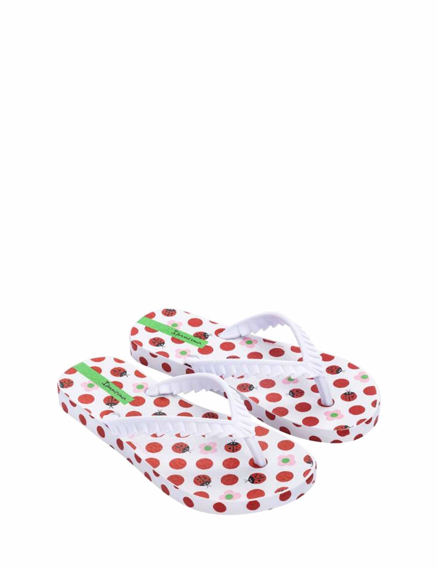 Infradito Bianco Rosso Ipanema