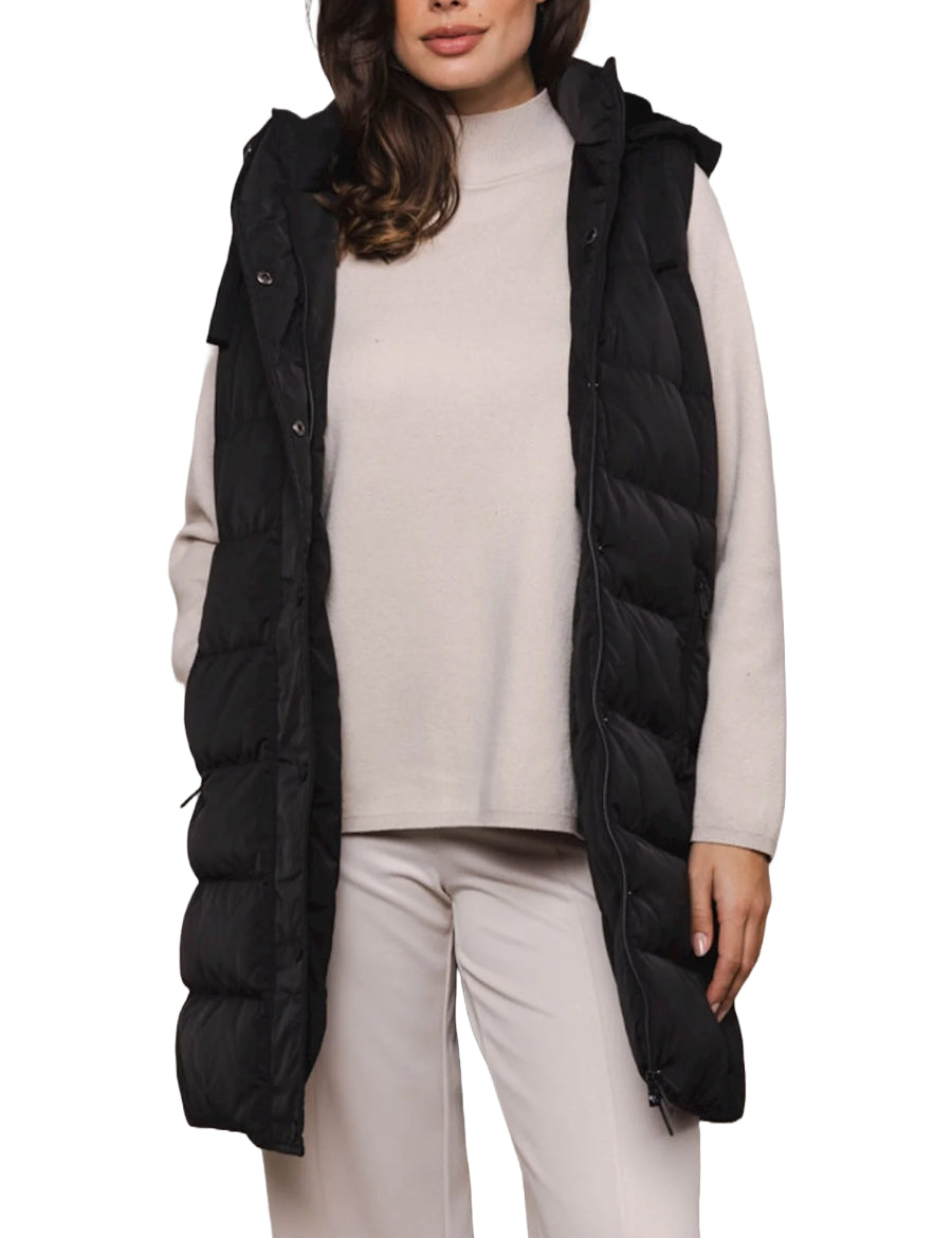 Gilet Nero Rino&pelle
