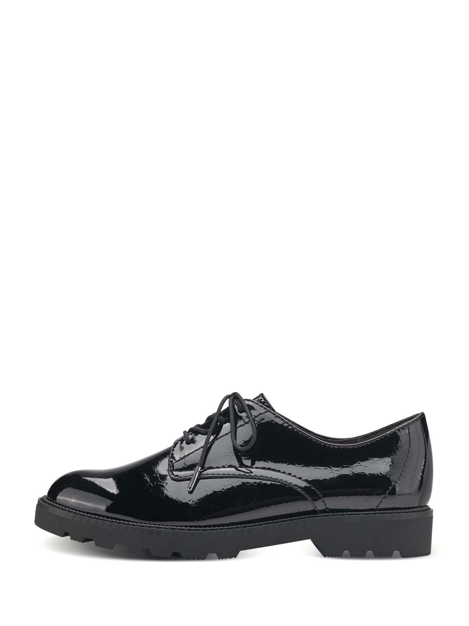 Scarpe lacci Nero Tamaris