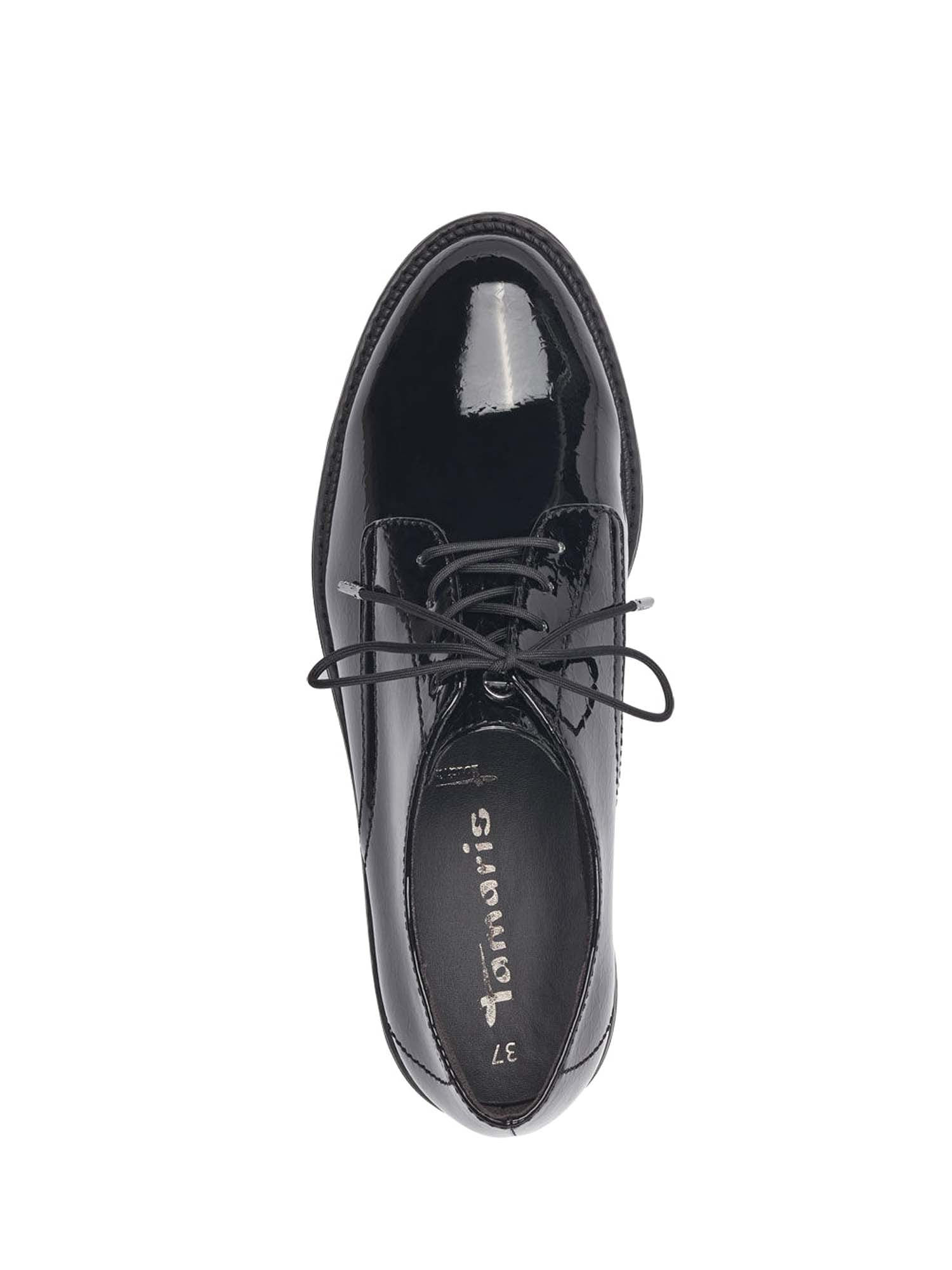Scarpe lacci Nero Tamaris