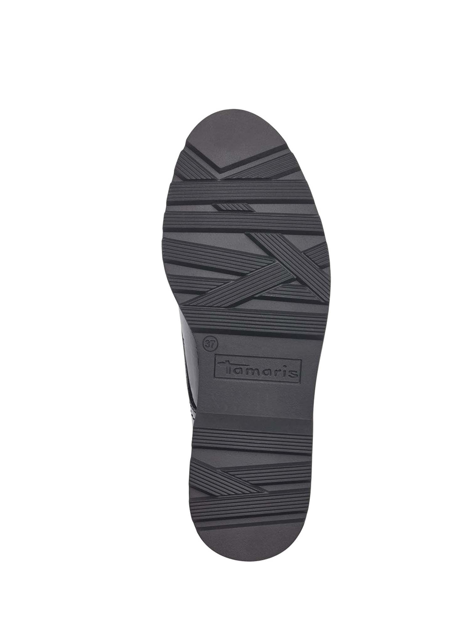 Scarpe lacci Nero Tamaris